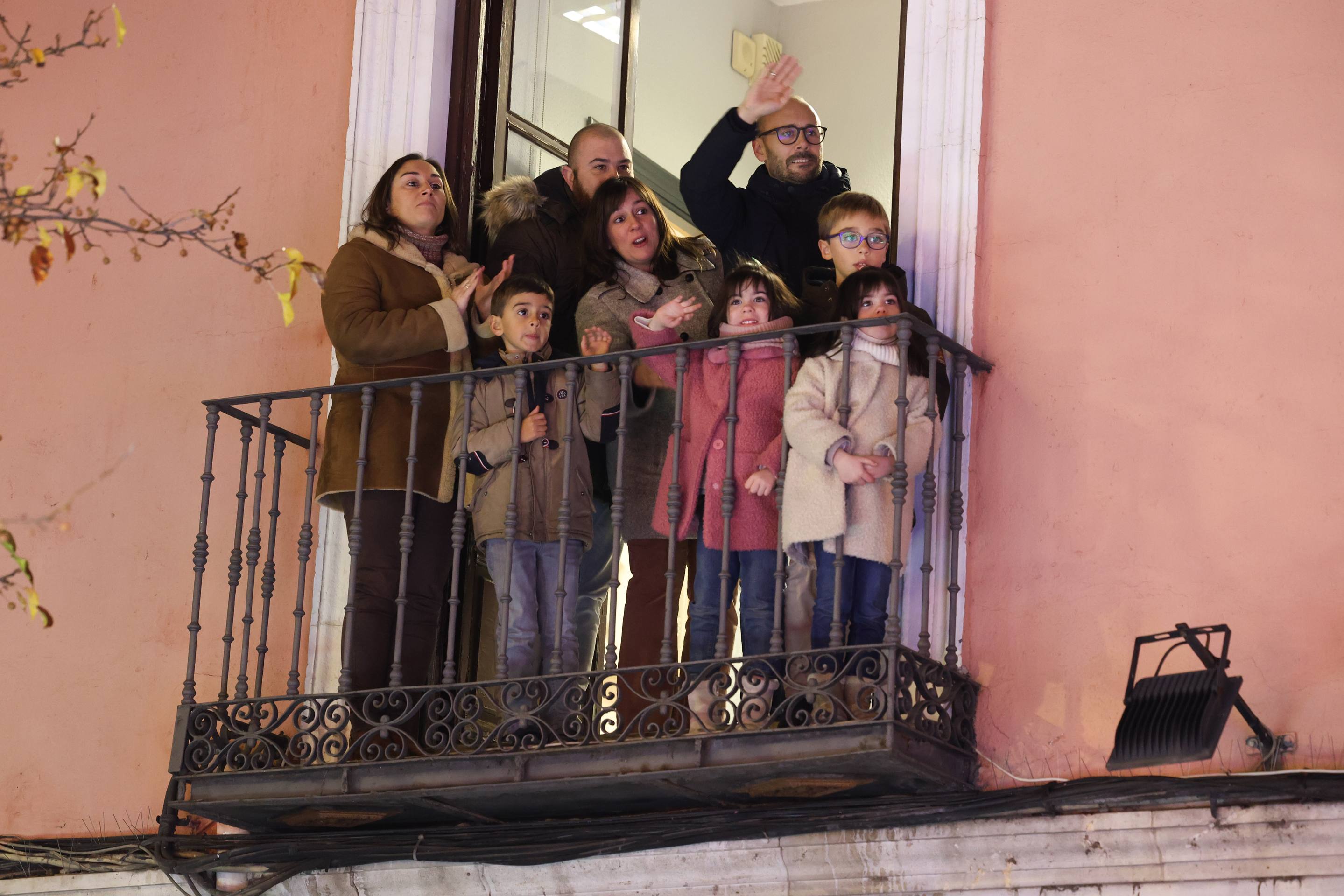 Las imágenes de la Cabalgata de Papa Noel en Valladolid