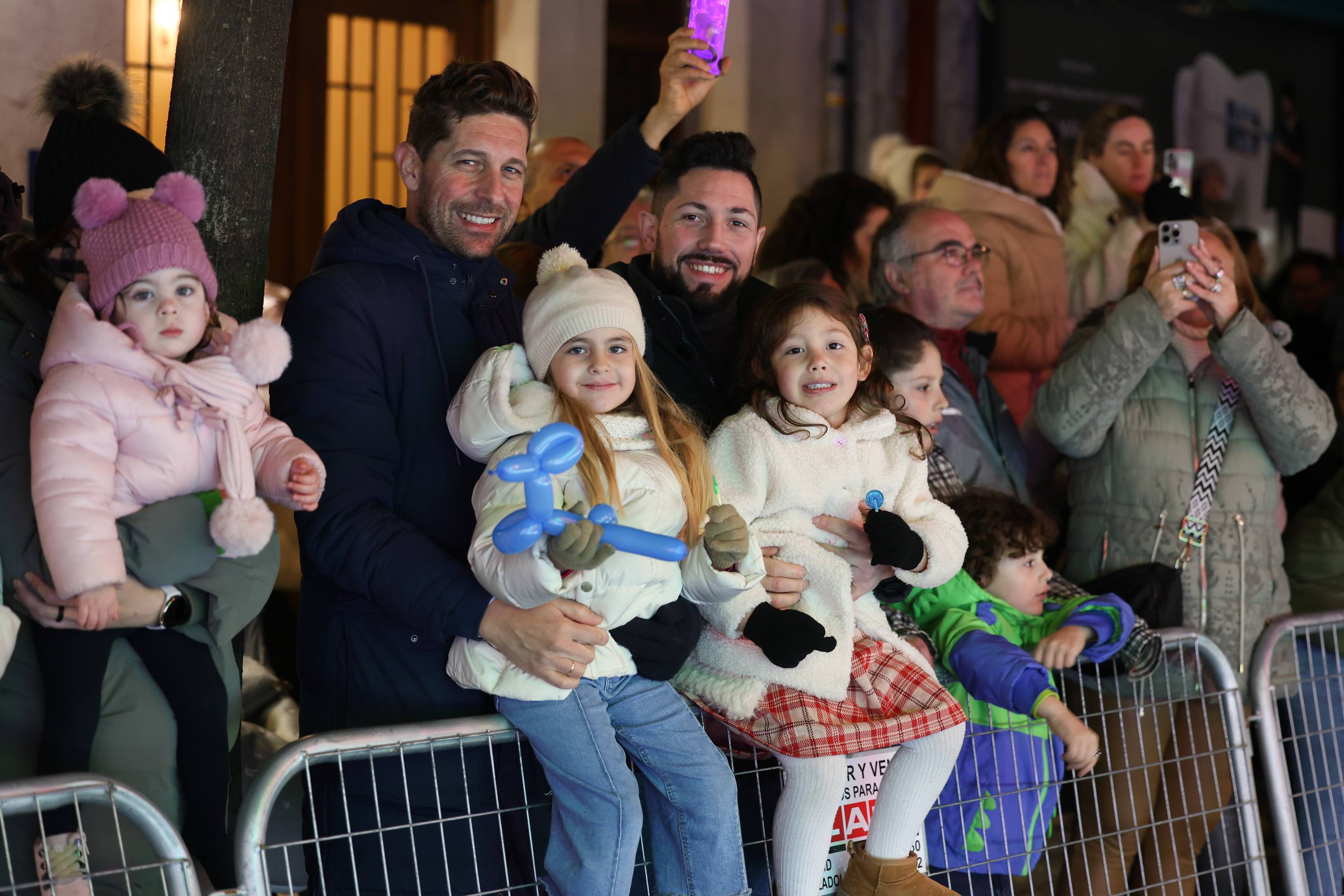 Las imágenes de la Cabalgata de Papa Noel en Valladolid