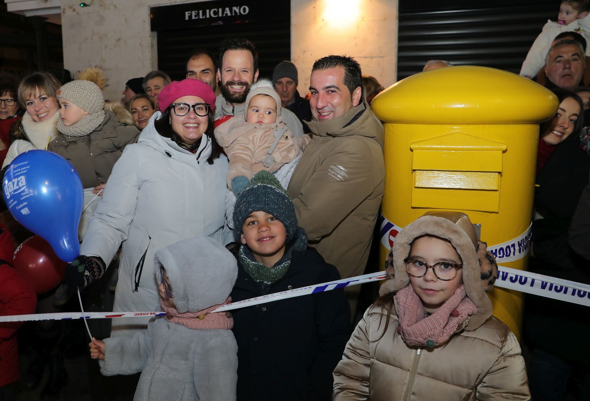 Papá Noel visita Palencia