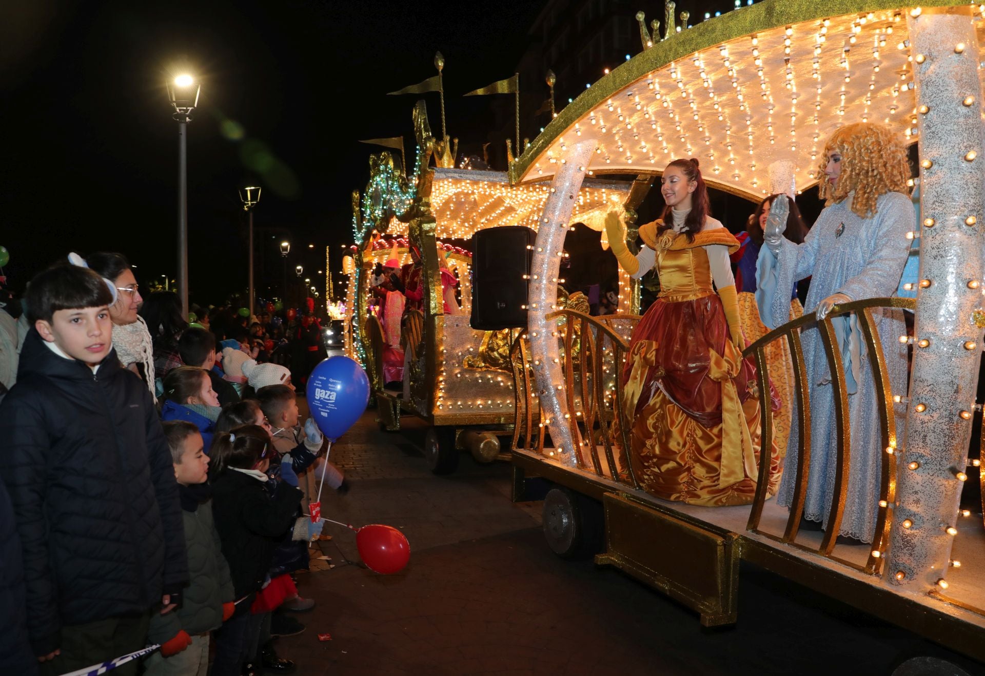 Papá Noel visita Palencia