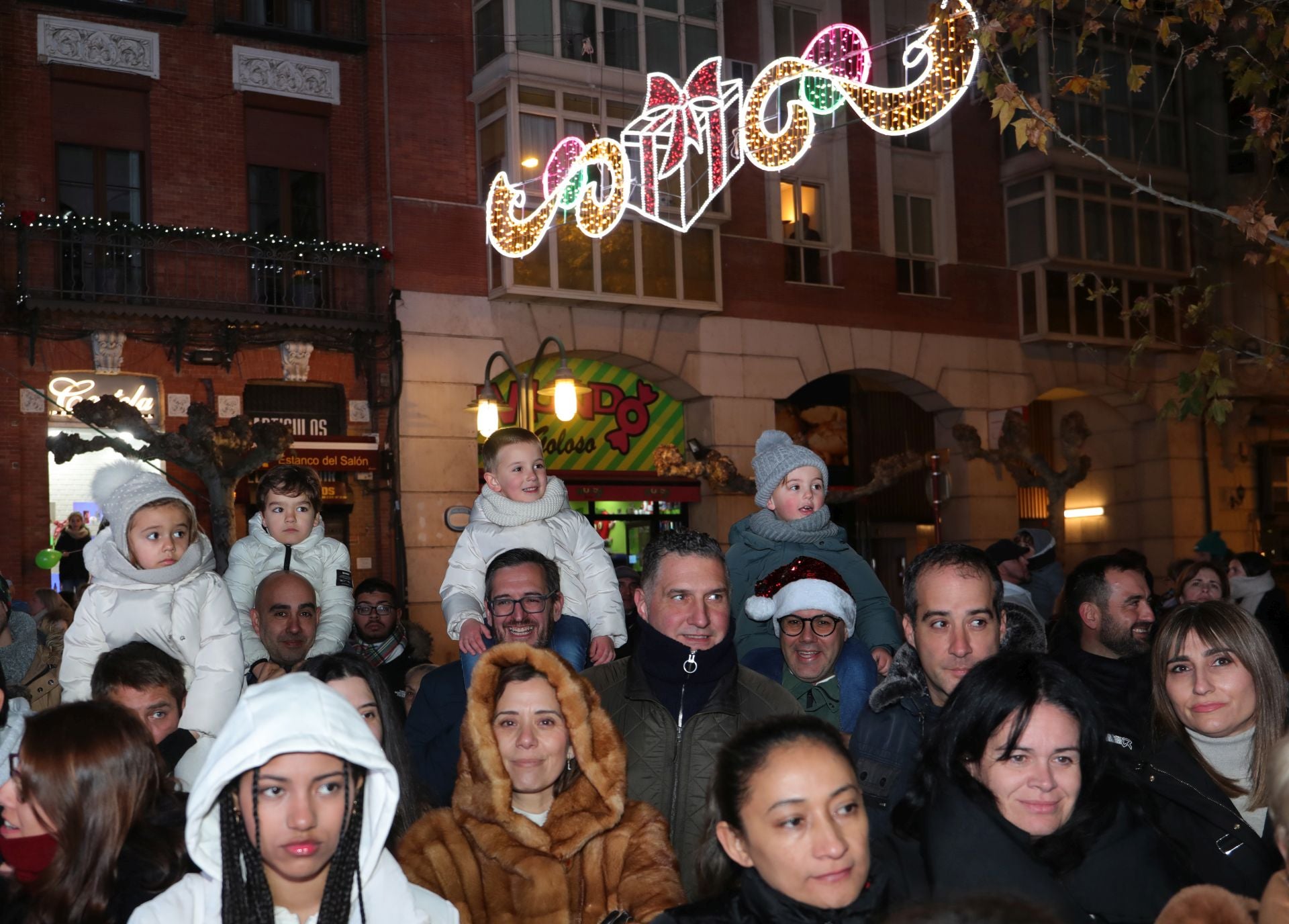 Papá Noel visita Palencia