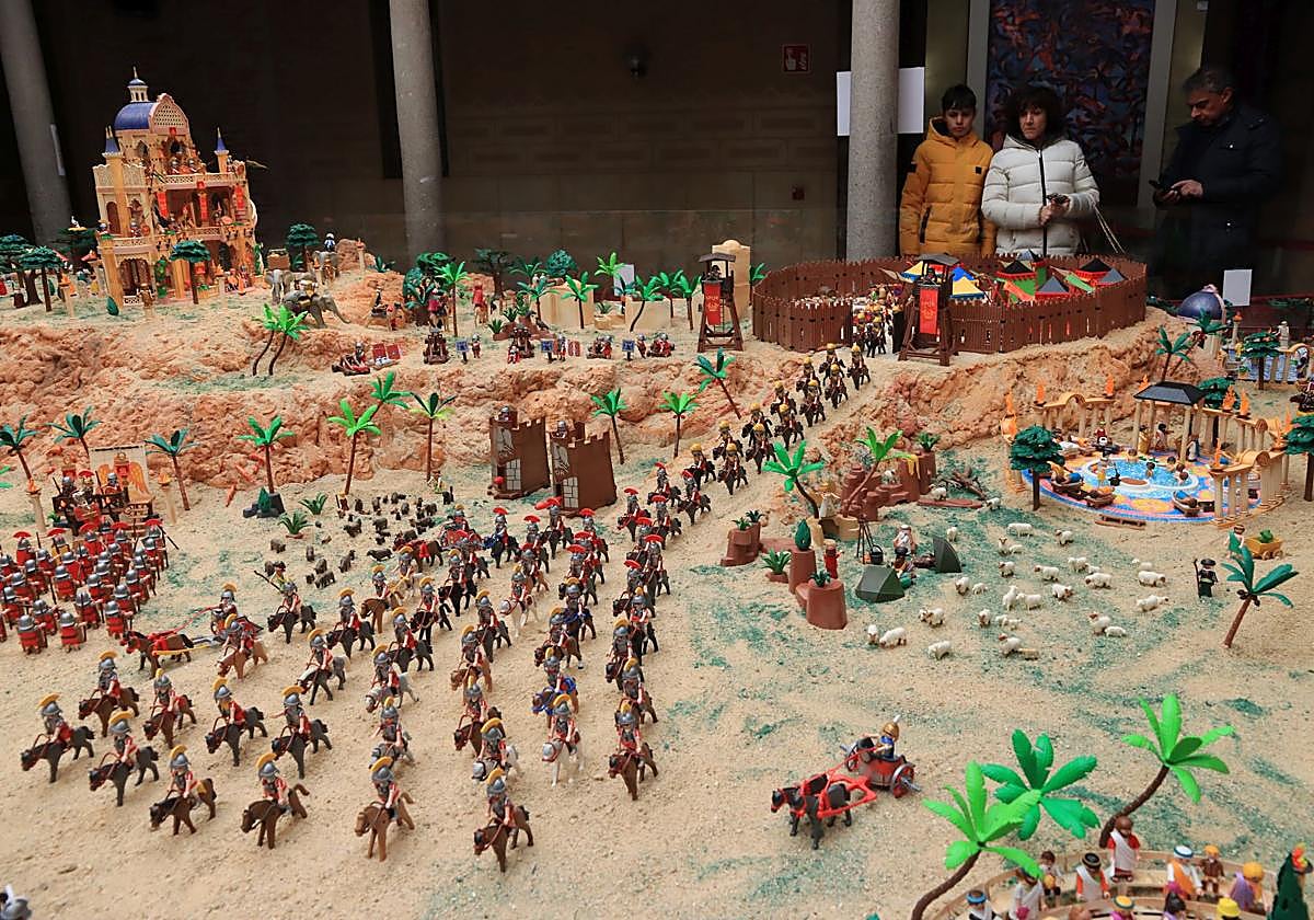 Puits Médiéval Avec Abreuvoir - Décor Fait Main Pour Scène Playmobil (figurines Non Incluses)