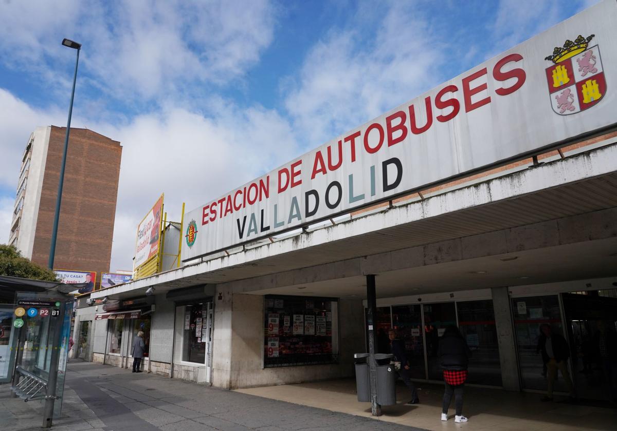 Imagen de archivo de la estación de autobuses de Valladolid.