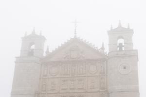Mañana de niebla y cencellada en Valladolid