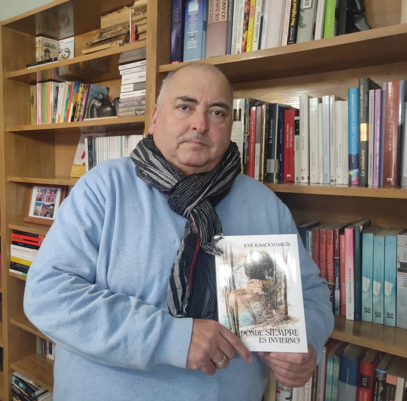 José Ignacio García, autor de 'Donde siempre es invierno'.