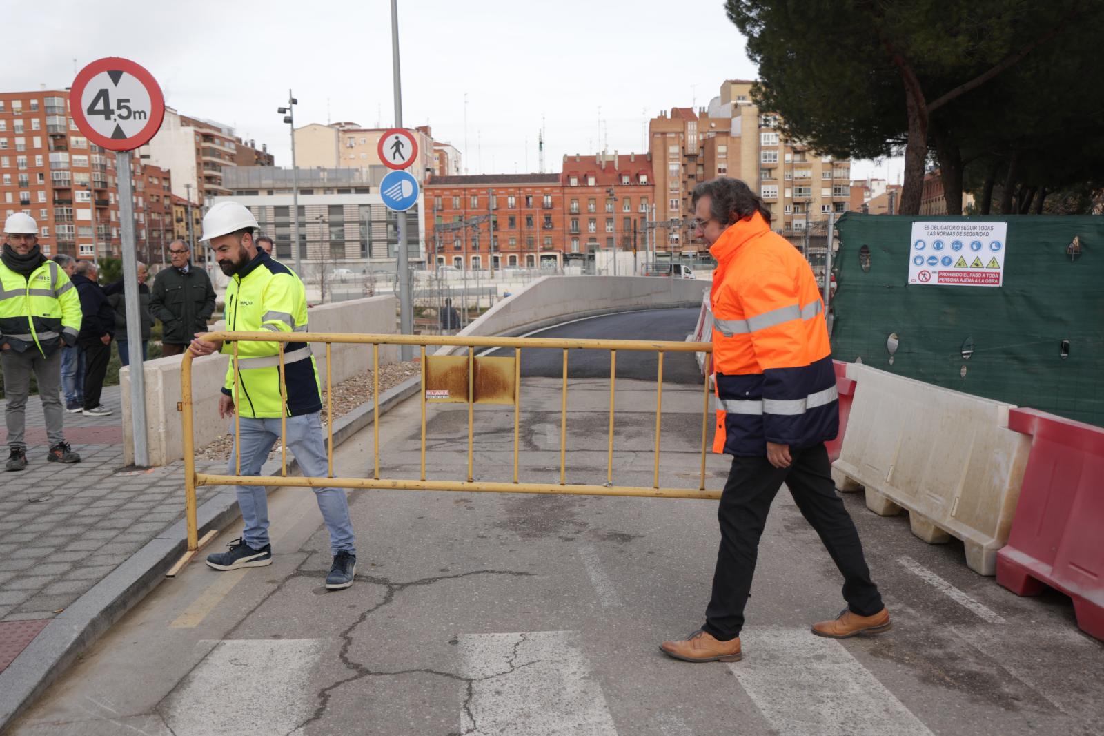 La reapertura parcial del túnel de Labradores, en imágenes