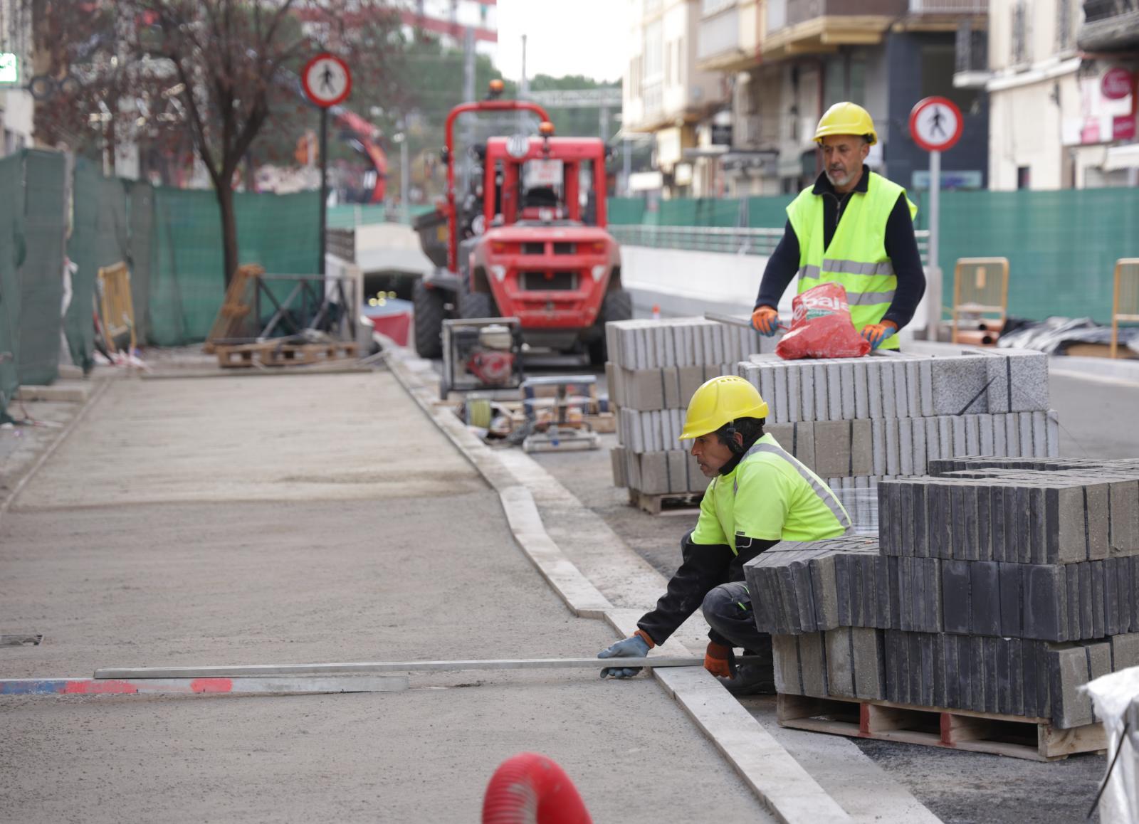 La reapertura parcial del túnel de Labradores, en imágenes