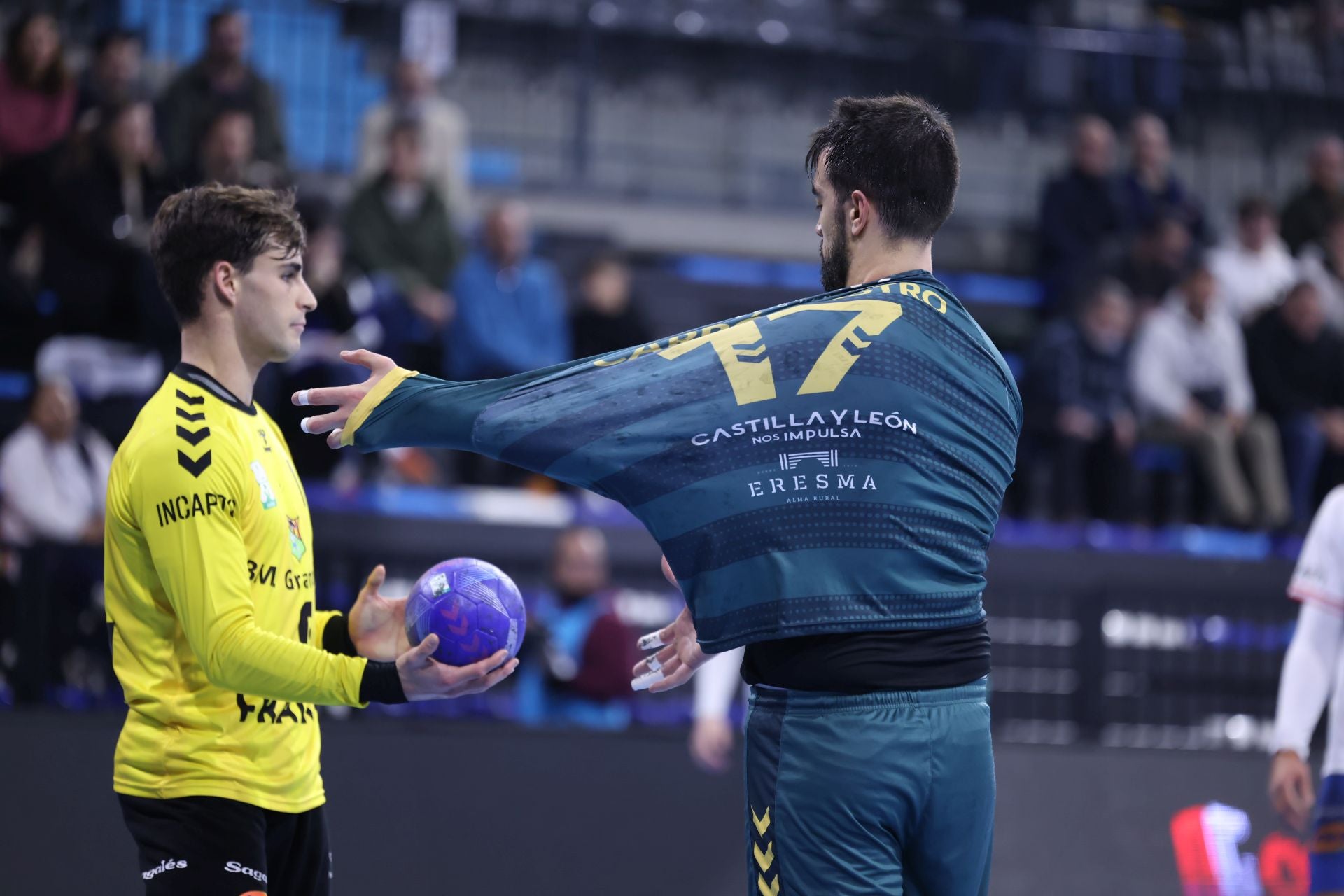 Fotografías del partido entre Granollers y BM Nava