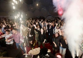 Celebración de las Campajuvas en la Cúpula del Milenio.