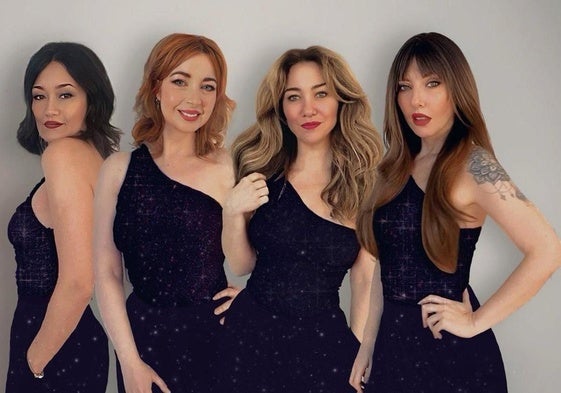 Las integrantes del grupo musical Spin Gospel.