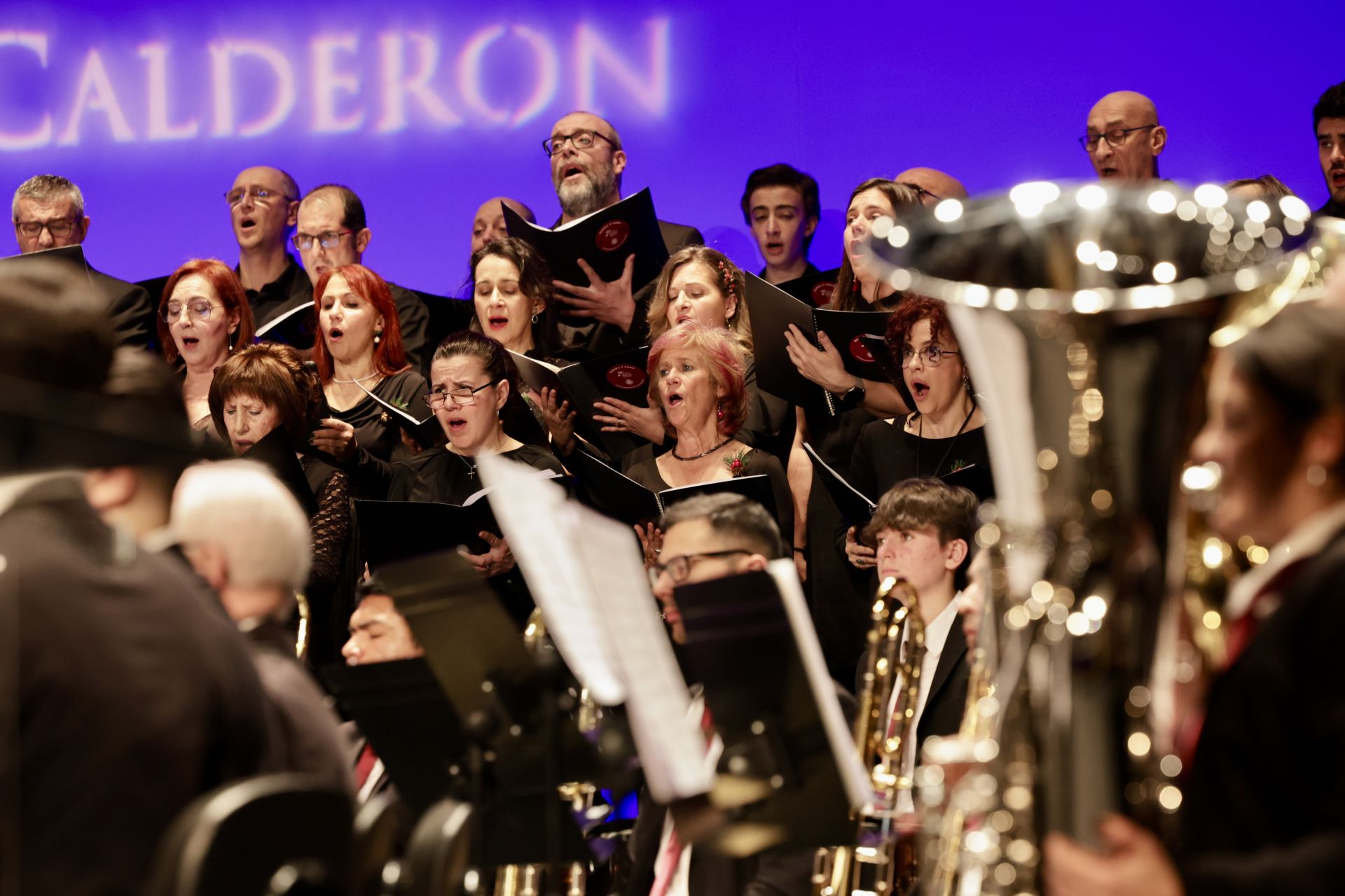 Las imágenes del pregón de Navidad en el Teatro Calderón