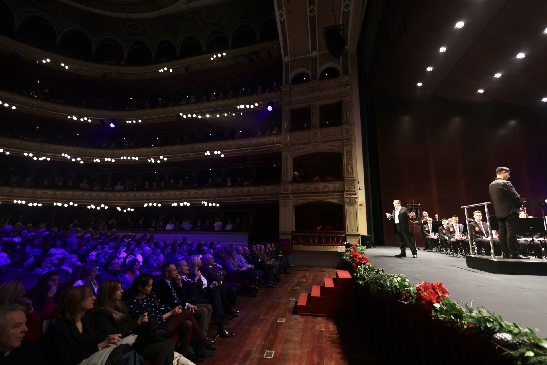 Las imágenes del pregón de Navidad en el Teatro Calderón