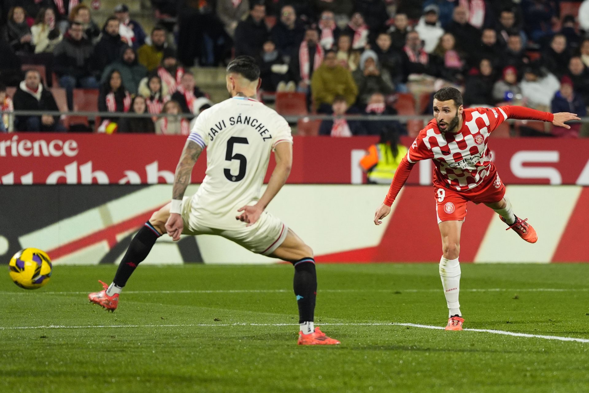 Las imágenes del partido entre el Girona y el Real Valladolid