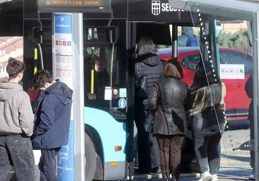 Viajar en transporte público en Segovia en 2025 seguirá costando la mitad