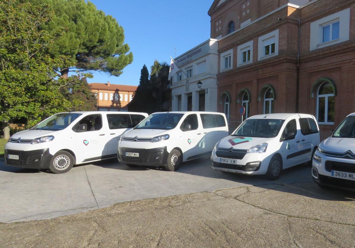 Flota de vehículos de Hermanas Hospitalarias Palencia.