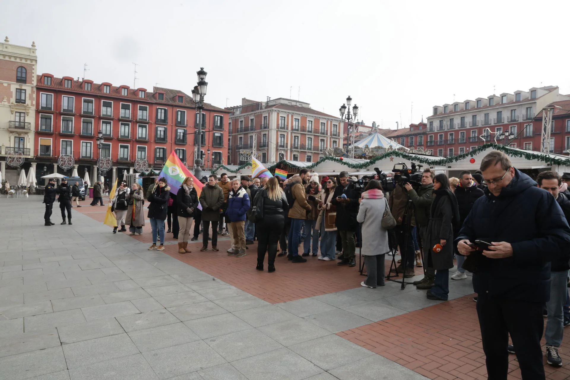 La protesta contra las agresiones homófobas, en imágenes