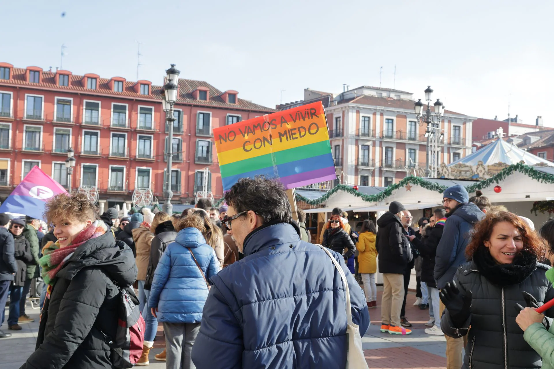 La protesta contra las agresiones homófobas, en imágenes