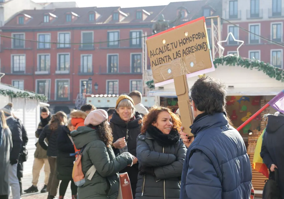 La protesta contra las agresiones homófobas, en imágenes