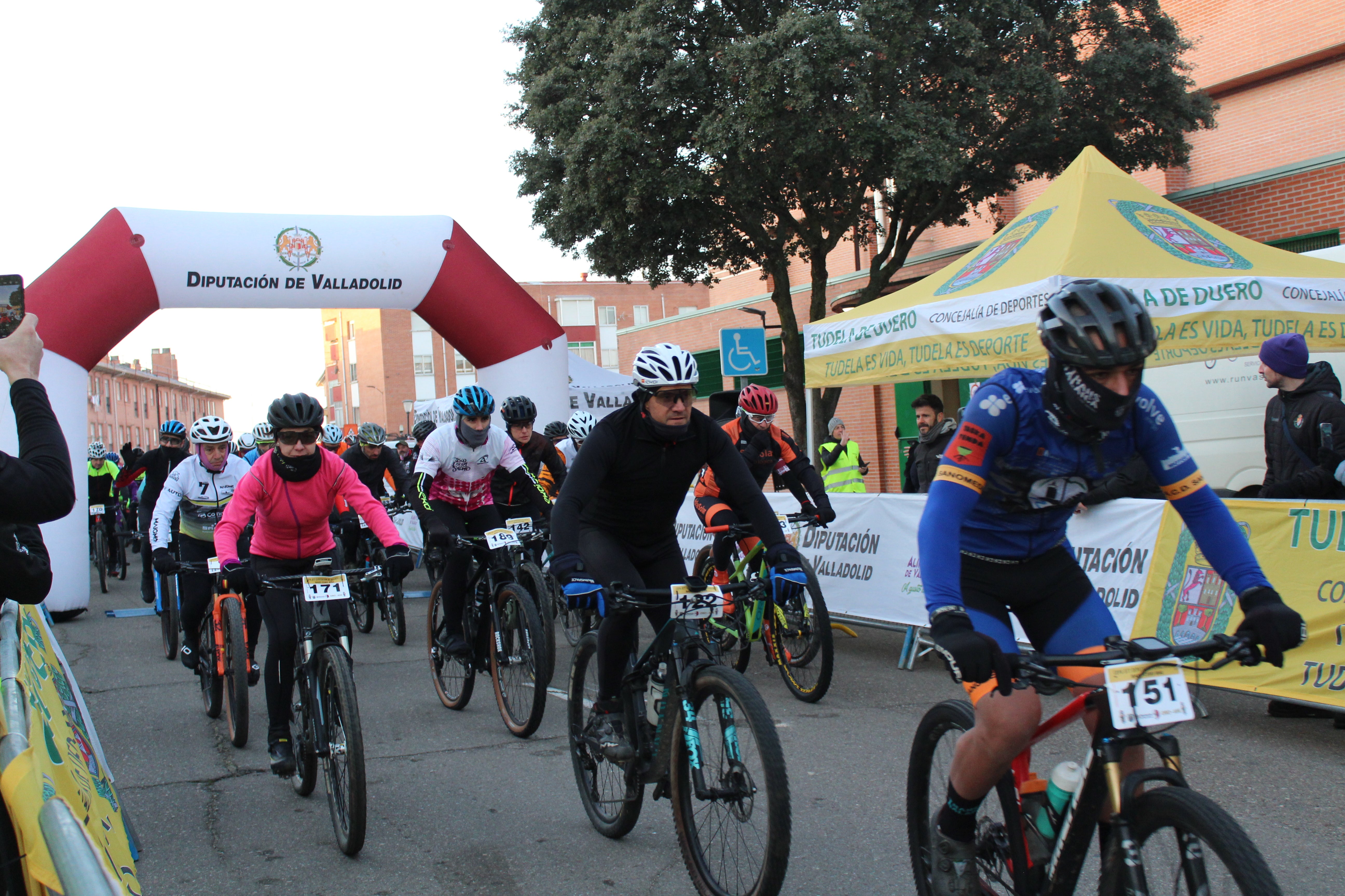 La XIII Bajo Cero Bike de Tudela de Duero, en imágenes