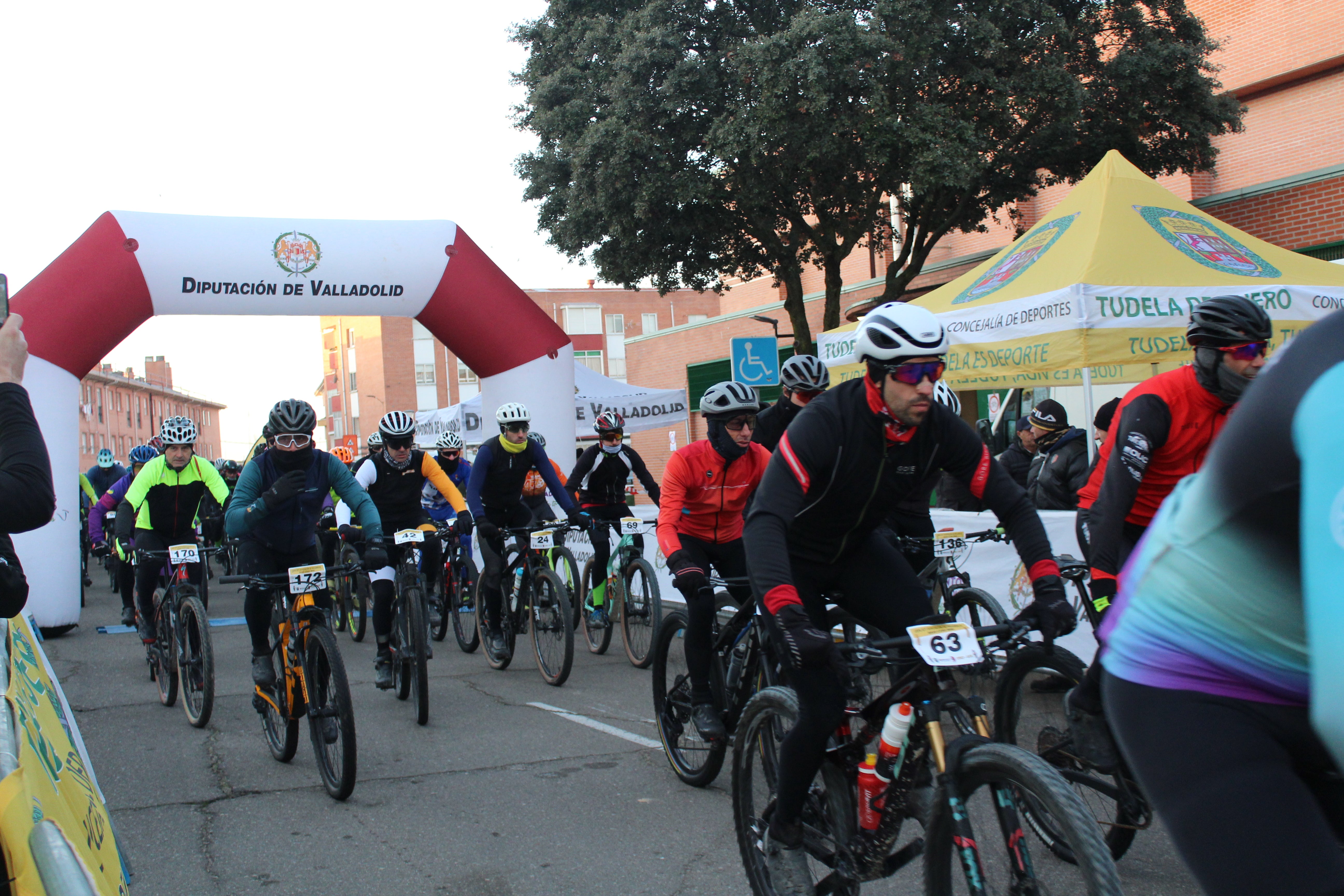 La XIII Bajo Cero Bike de Tudela de Duero, en imágenes