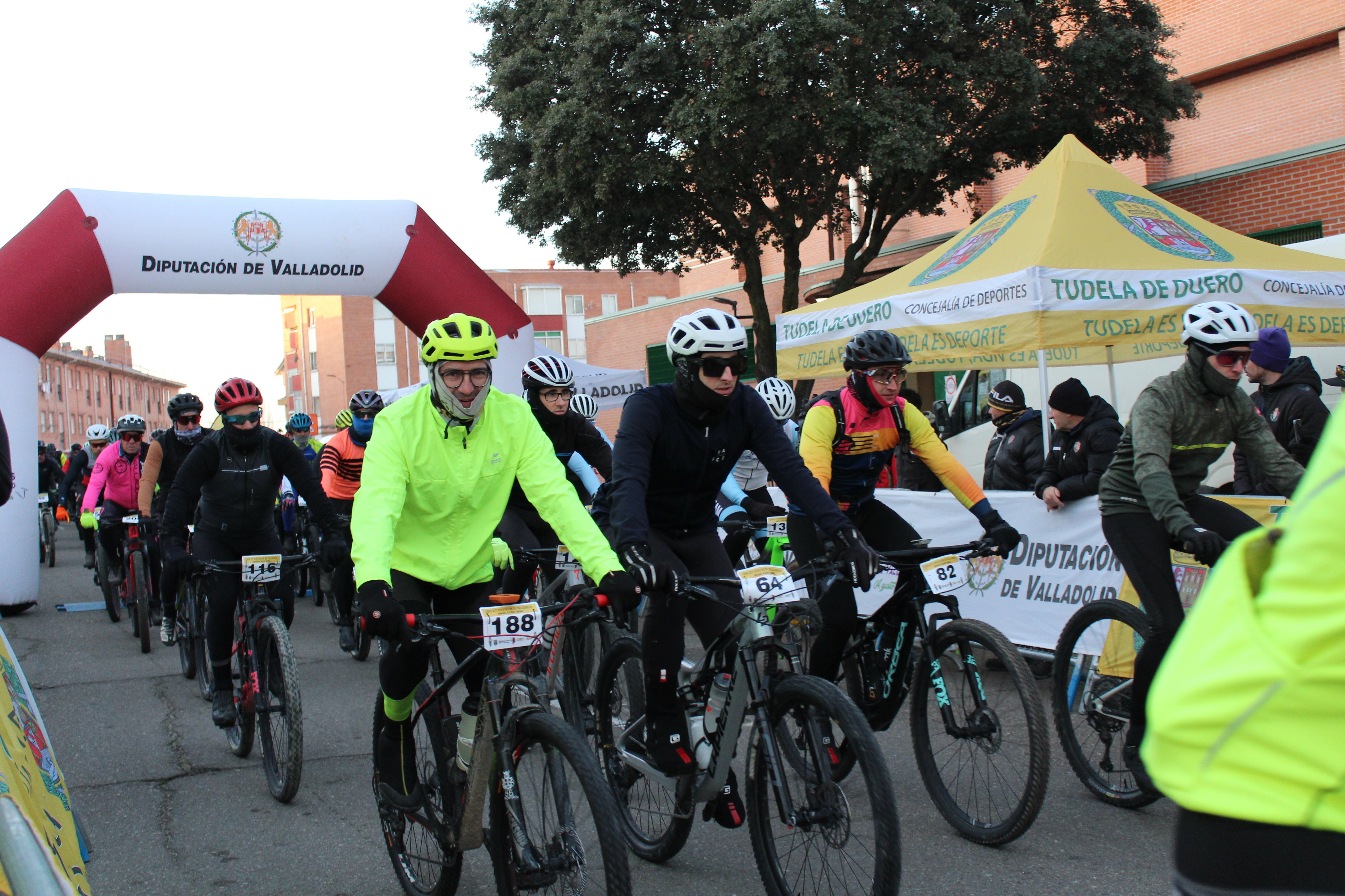 La XIII Bajo Cero Bike de Tudela de Duero, en imágenes