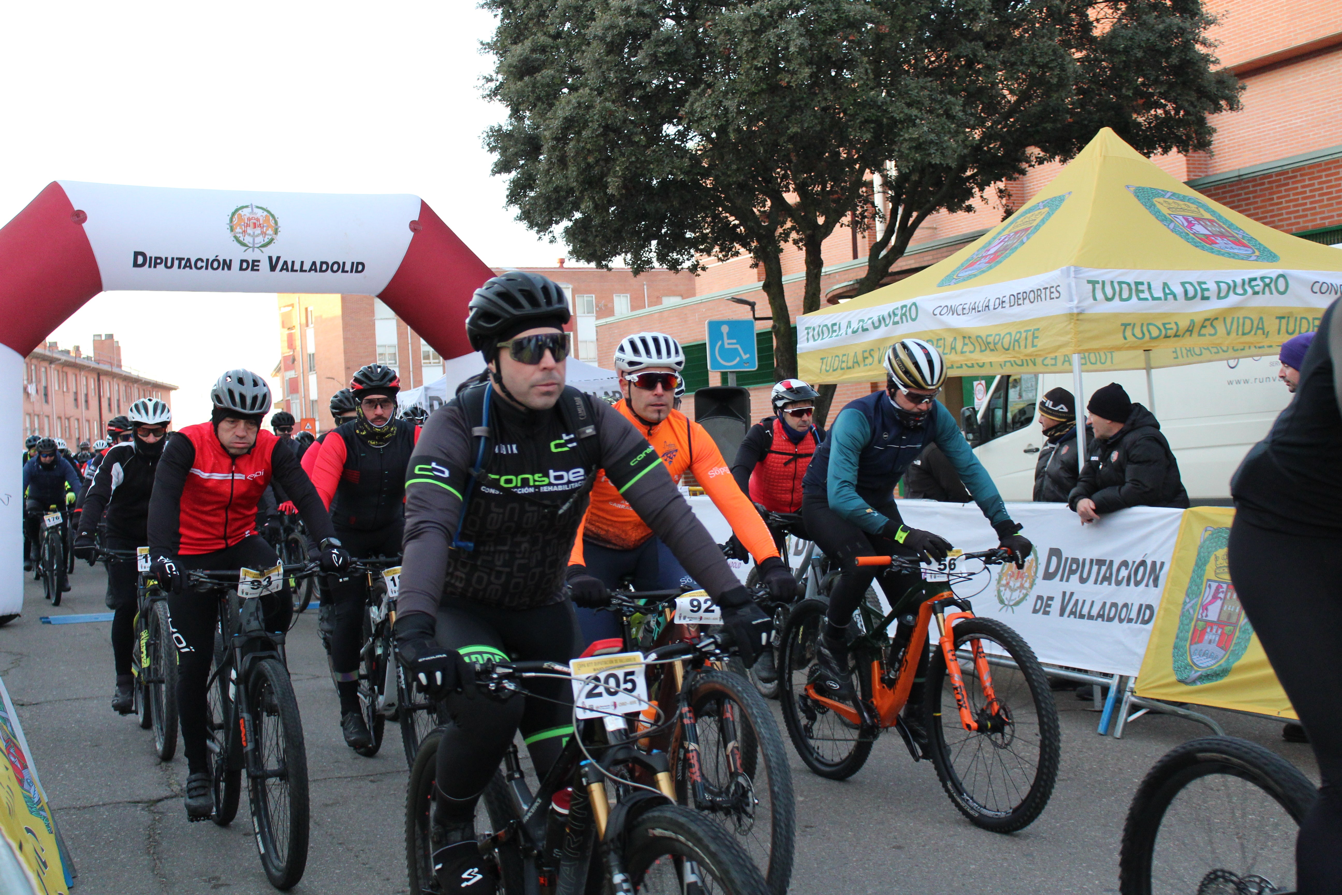 La XIII Bajo Cero Bike de Tudela de Duero, en imágenes