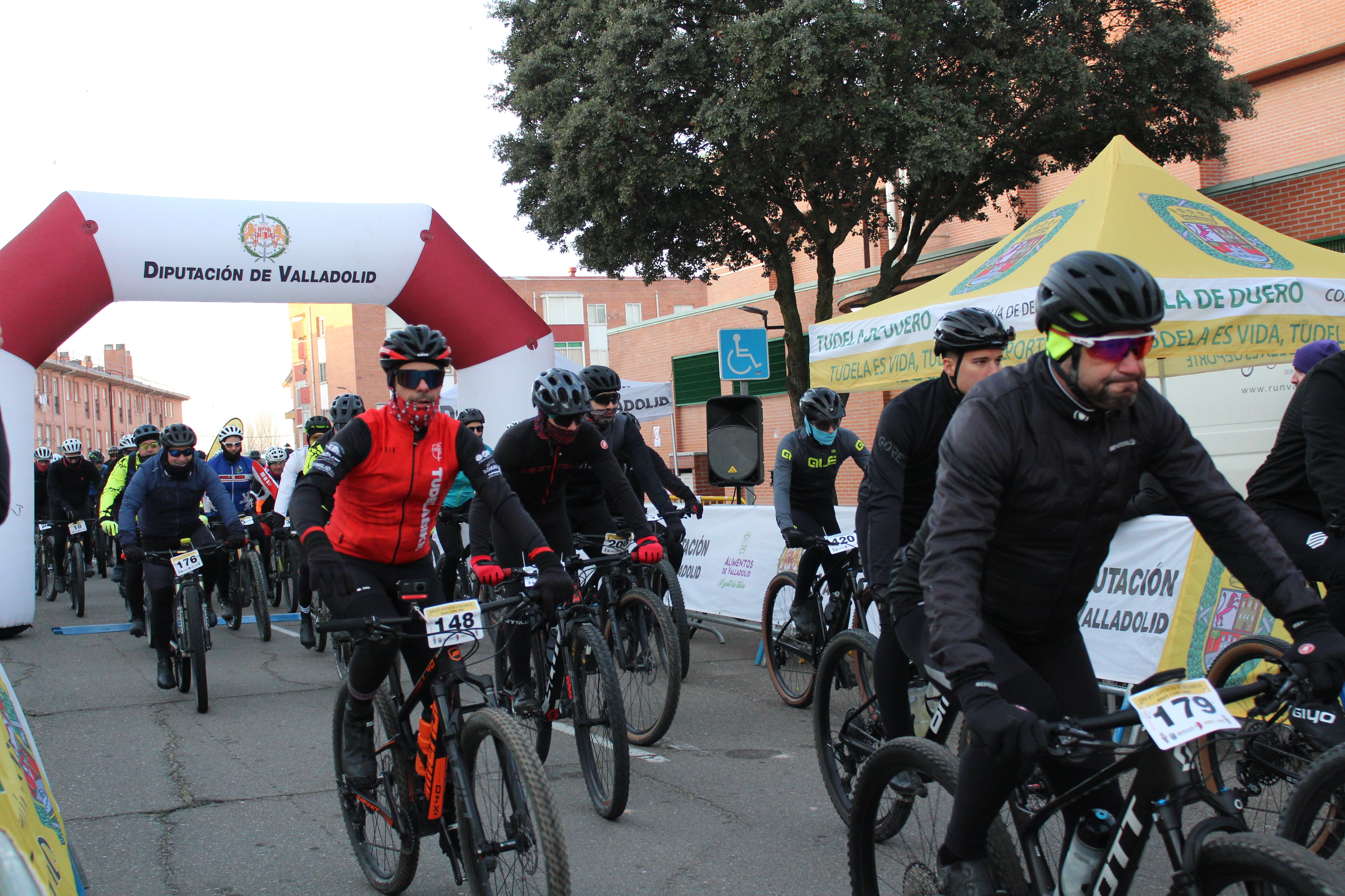 La XIII Bajo Cero Bike de Tudela de Duero, en imágenes