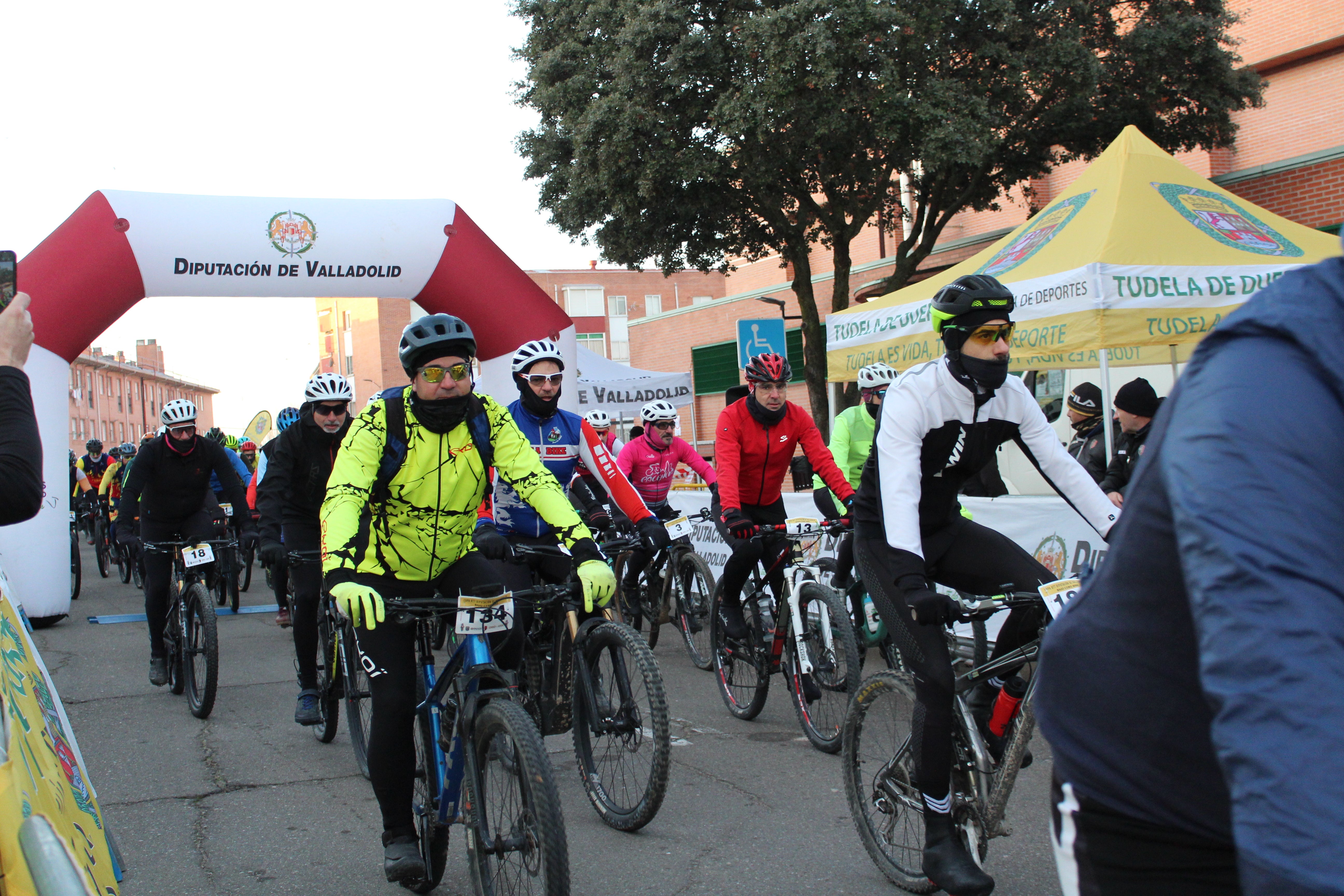 La XIII Bajo Cero Bike de Tudela de Duero, en imágenes