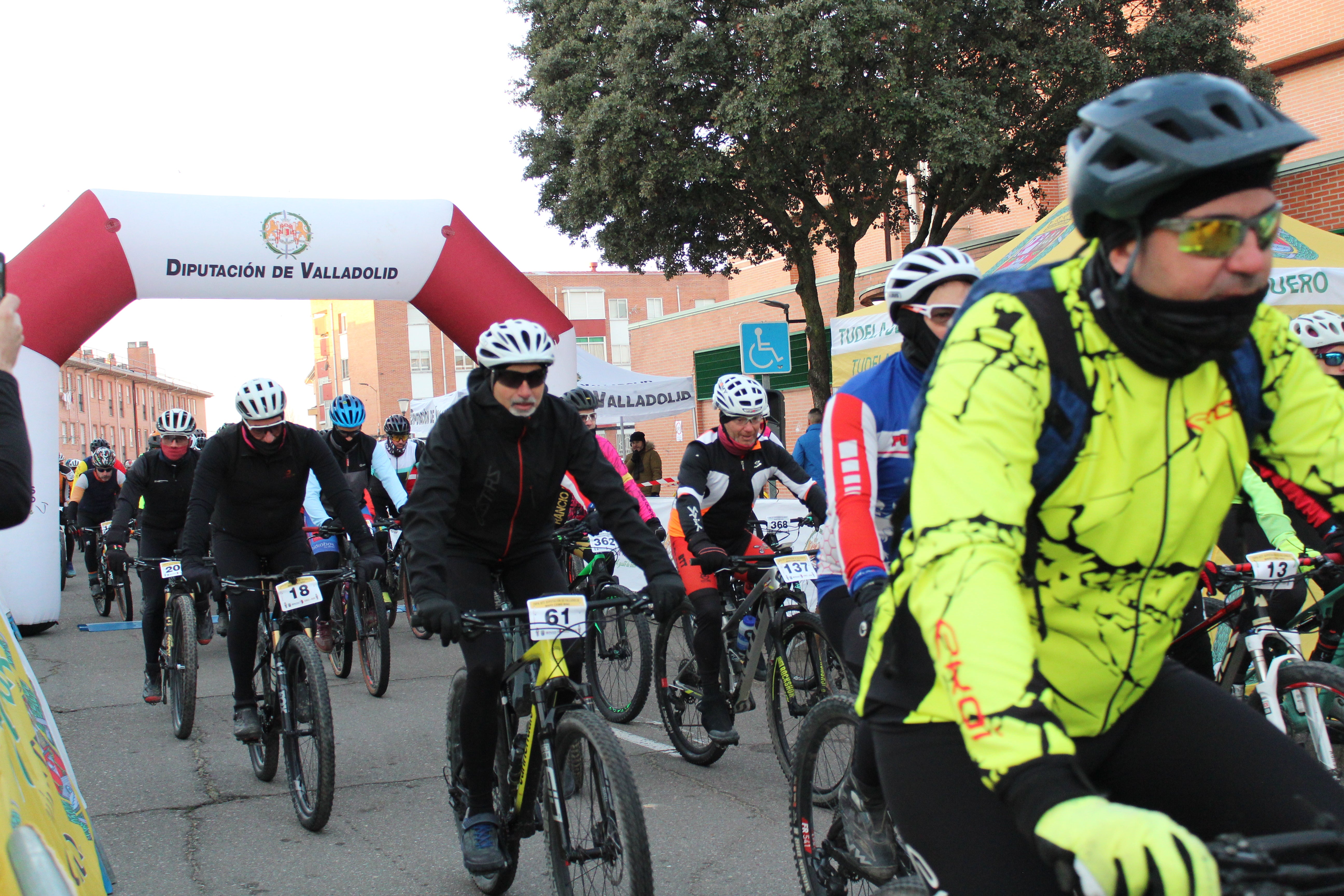 La XIII Bajo Cero Bike de Tudela de Duero, en imágenes