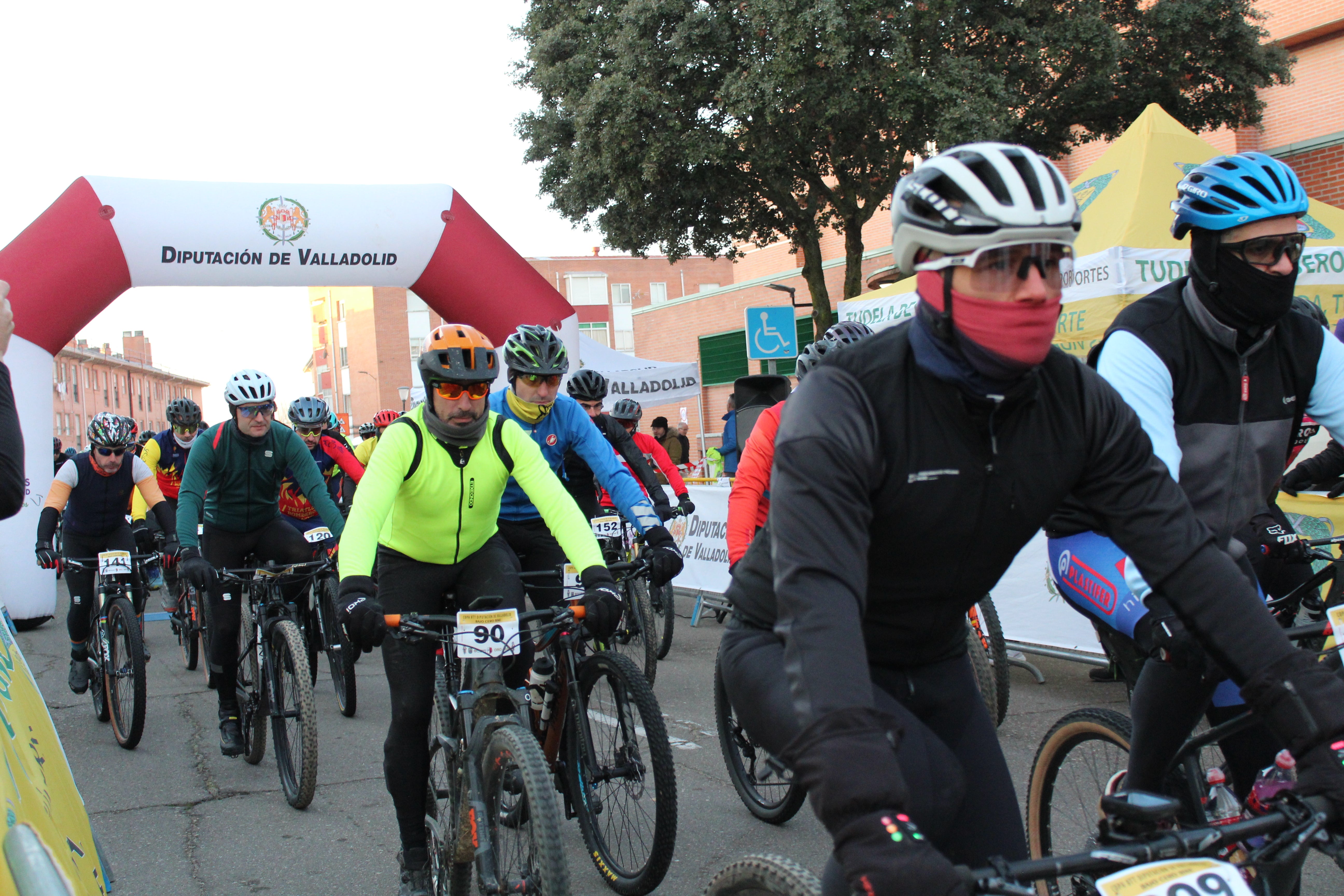 La XIII Bajo Cero Bike de Tudela de Duero, en imágenes