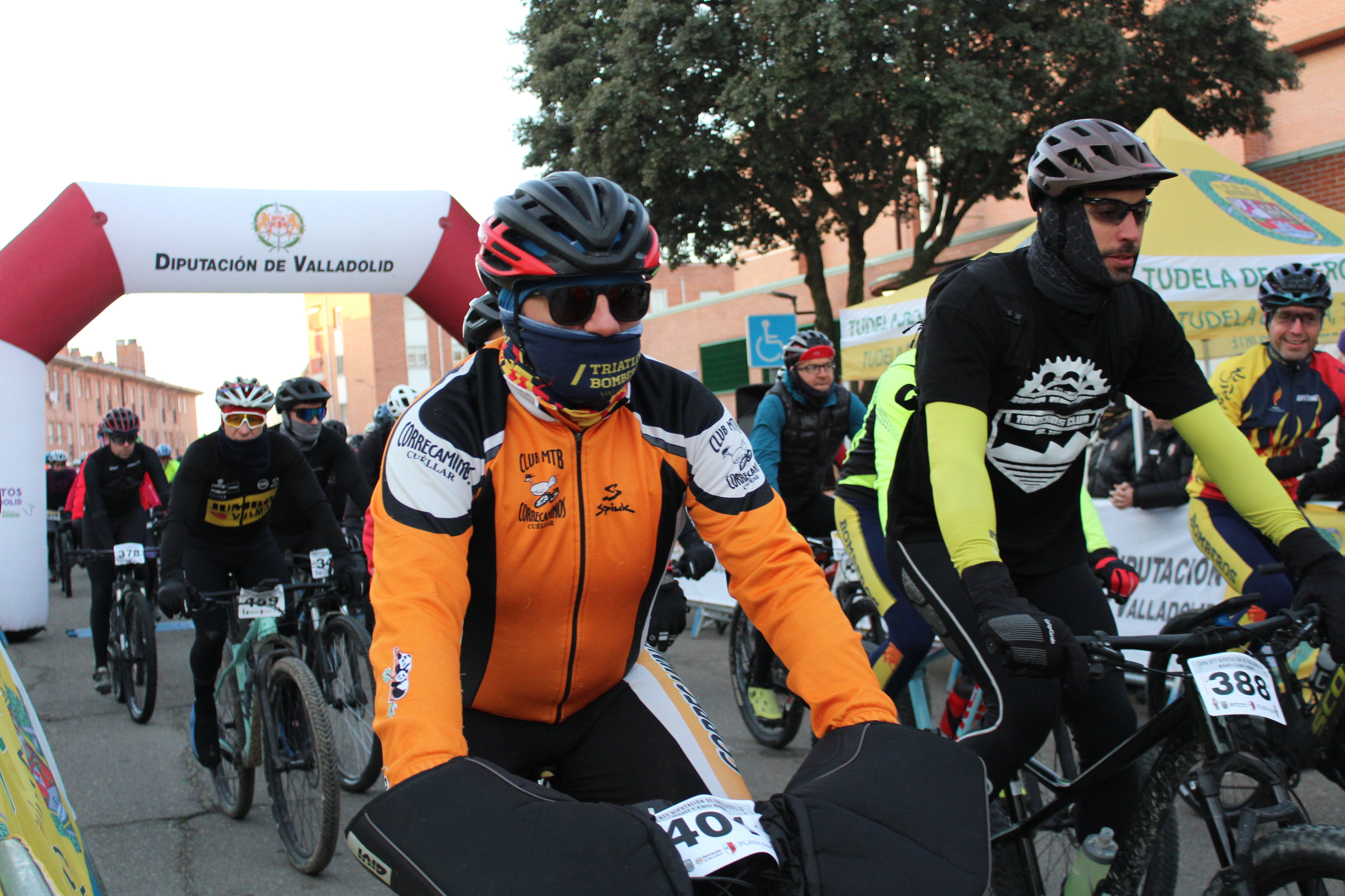 La XIII Bajo Cero Bike de Tudela de Duero, en imágenes