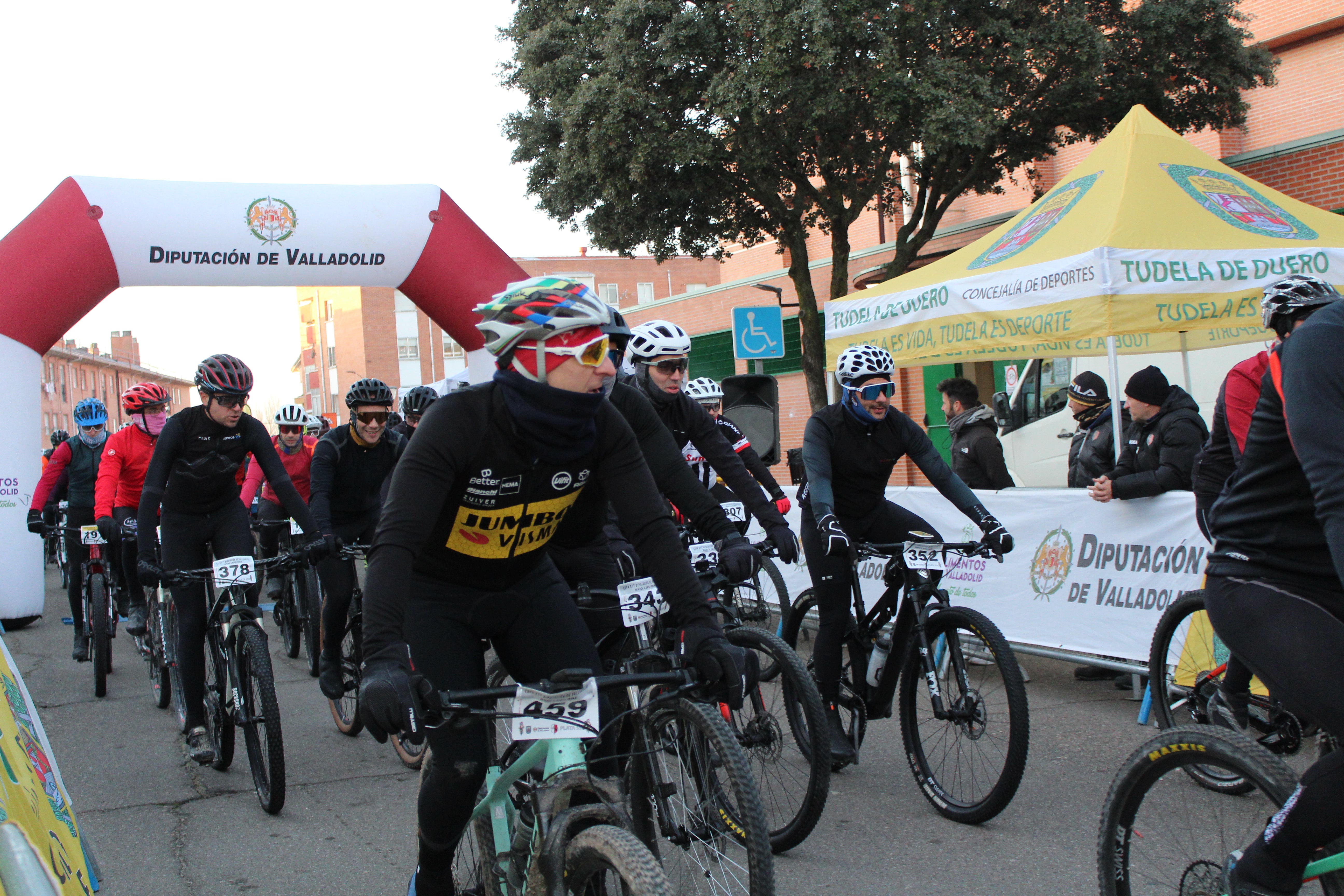 La XIII Bajo Cero Bike de Tudela de Duero, en imágenes