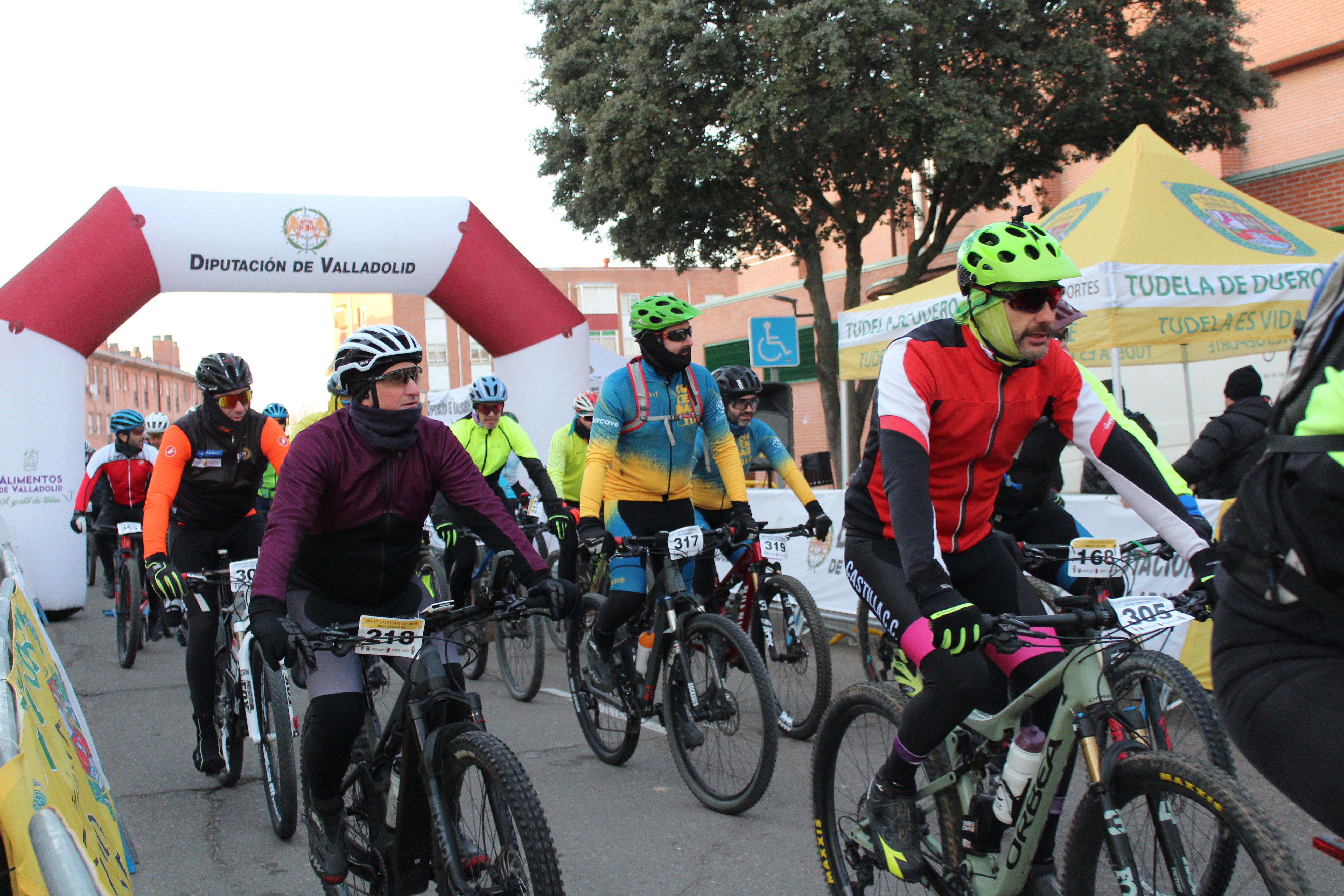 La XIII Bajo Cero Bike de Tudela de Duero, en imágenes