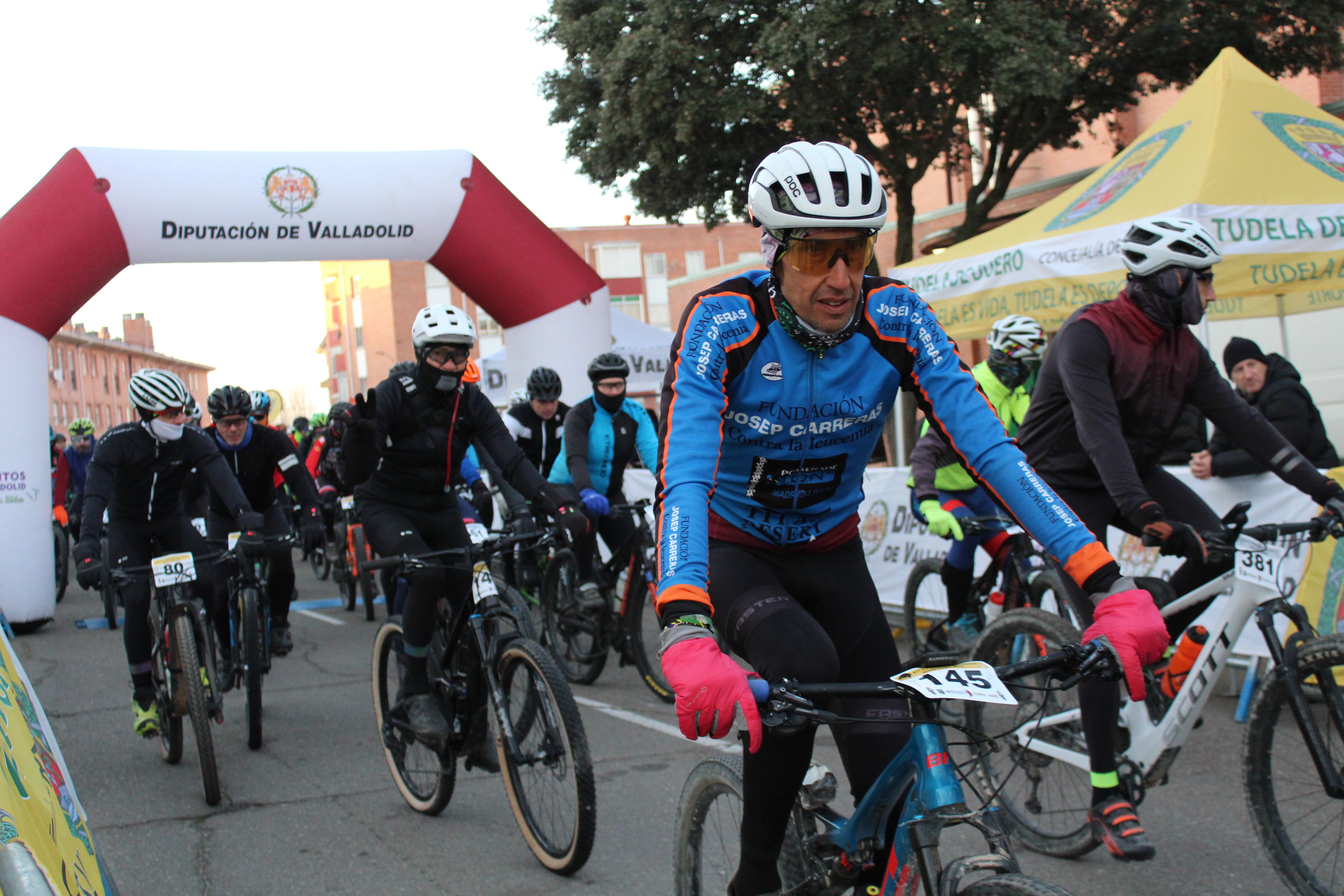 La XIII Bajo Cero Bike de Tudela de Duero, en imágenes