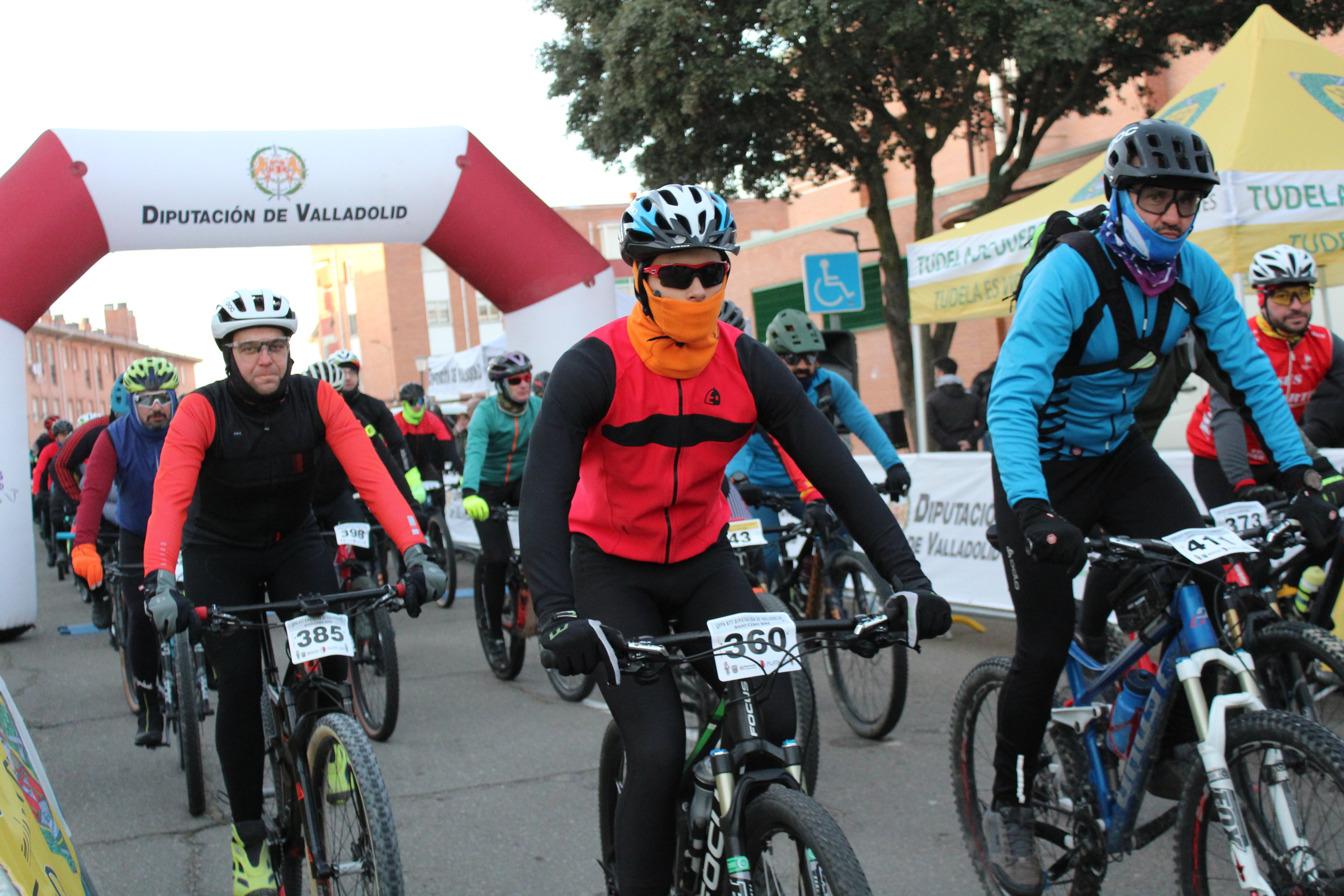 La XIII Bajo Cero Bike de Tudela de Duero, en imágenes