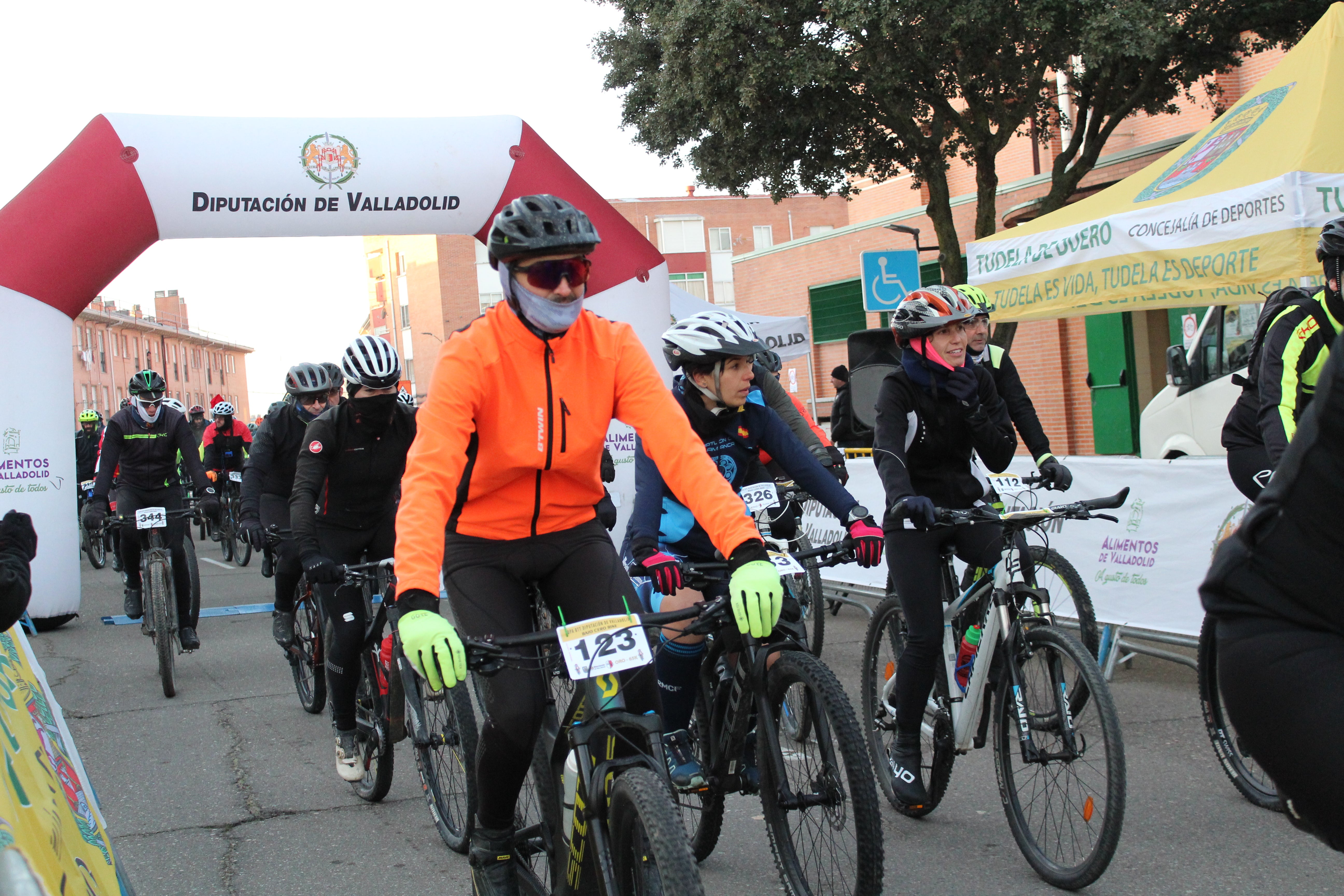 La XIII Bajo Cero Bike de Tudela de Duero, en imágenes