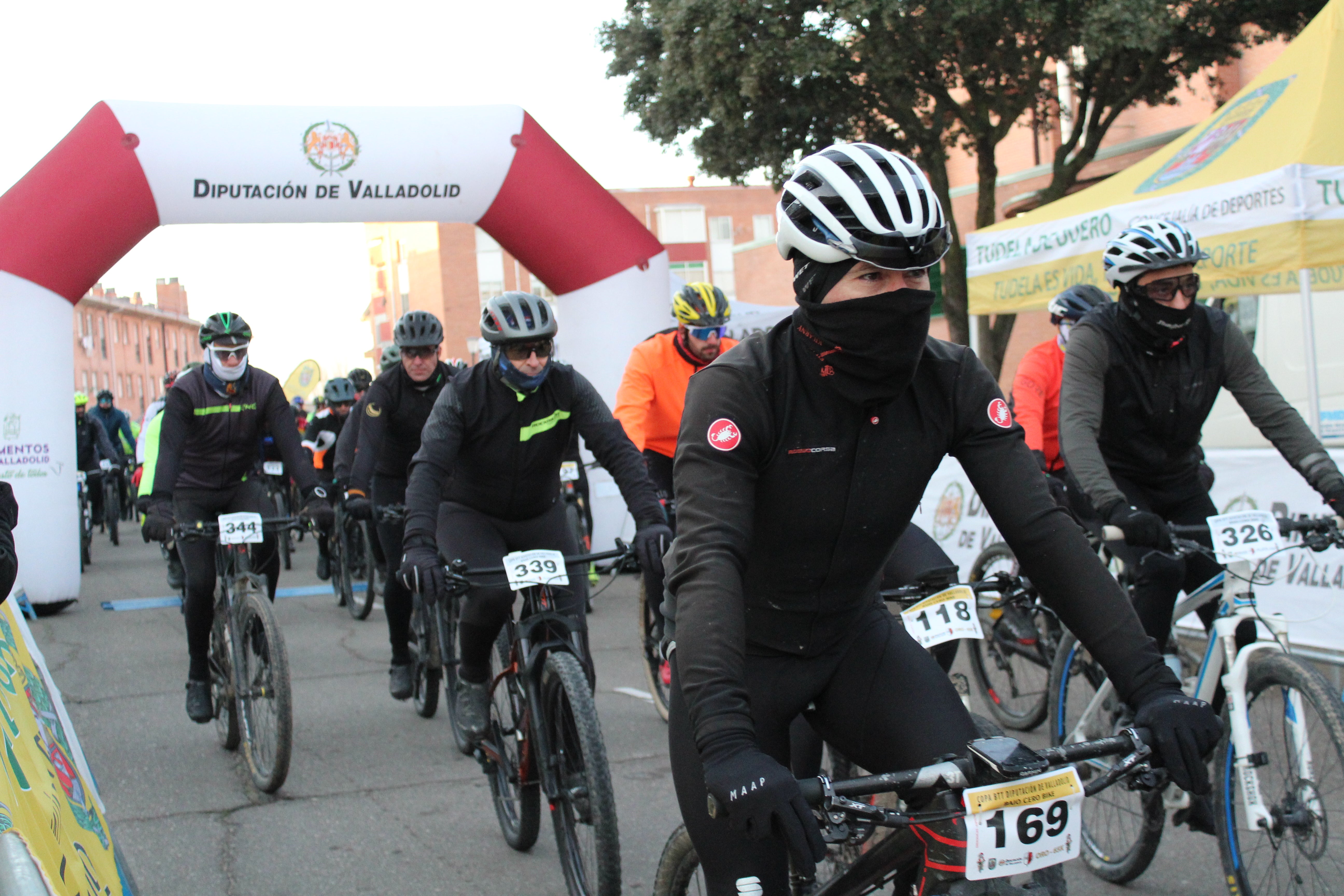 La XIII Bajo Cero Bike de Tudela de Duero, en imágenes