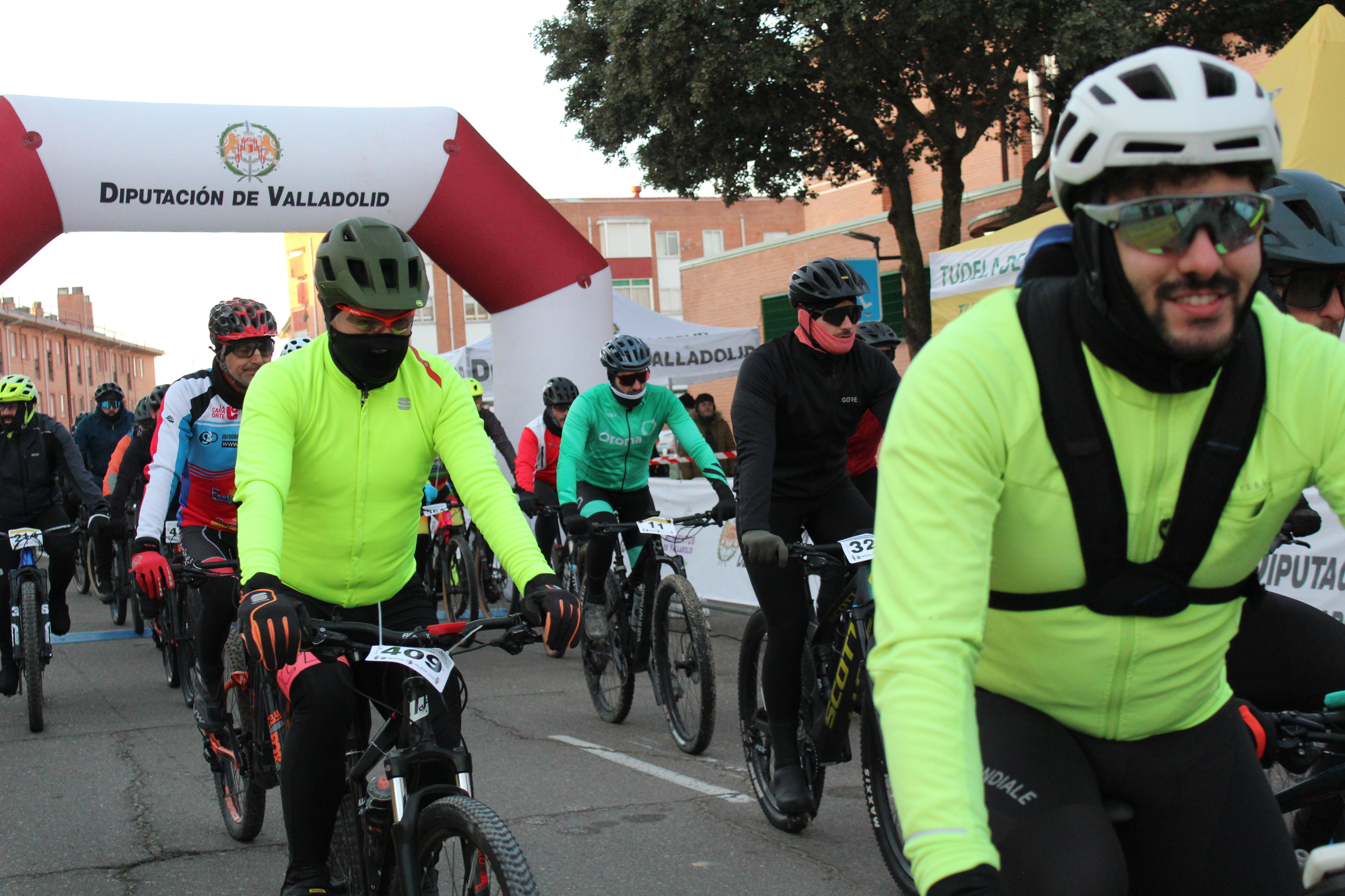 La XIII Bajo Cero Bike de Tudela de Duero, en imágenes