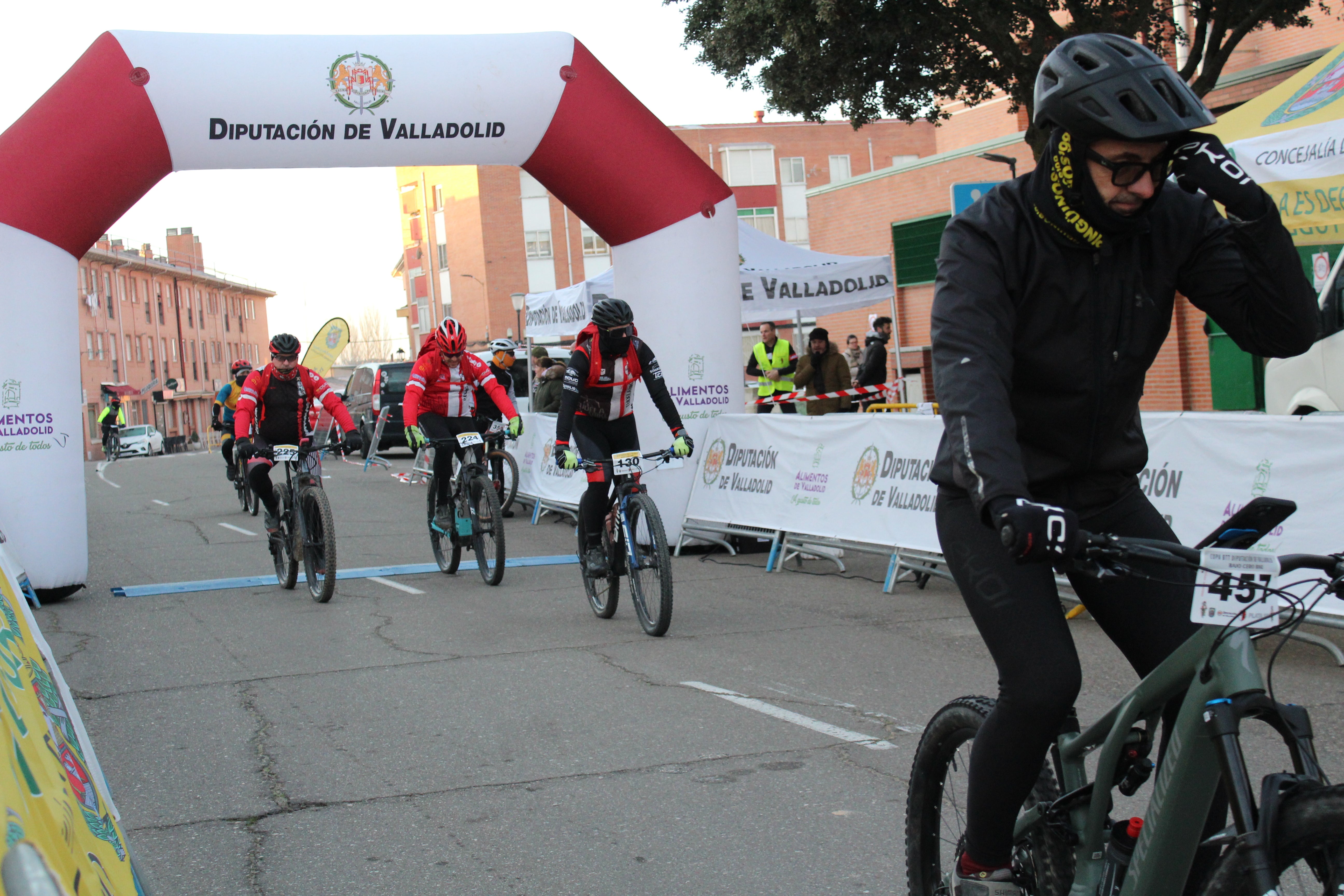 La XIII Bajo Cero Bike de Tudela de Duero, en imágenes