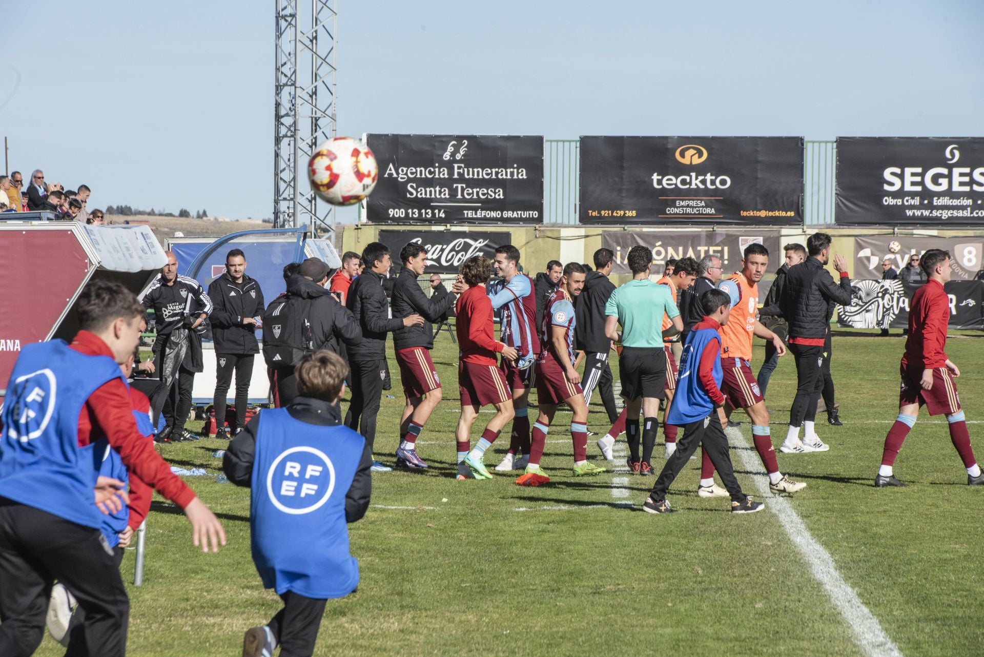 Fotografías del triunfo de la Segoviana ante el Lugo