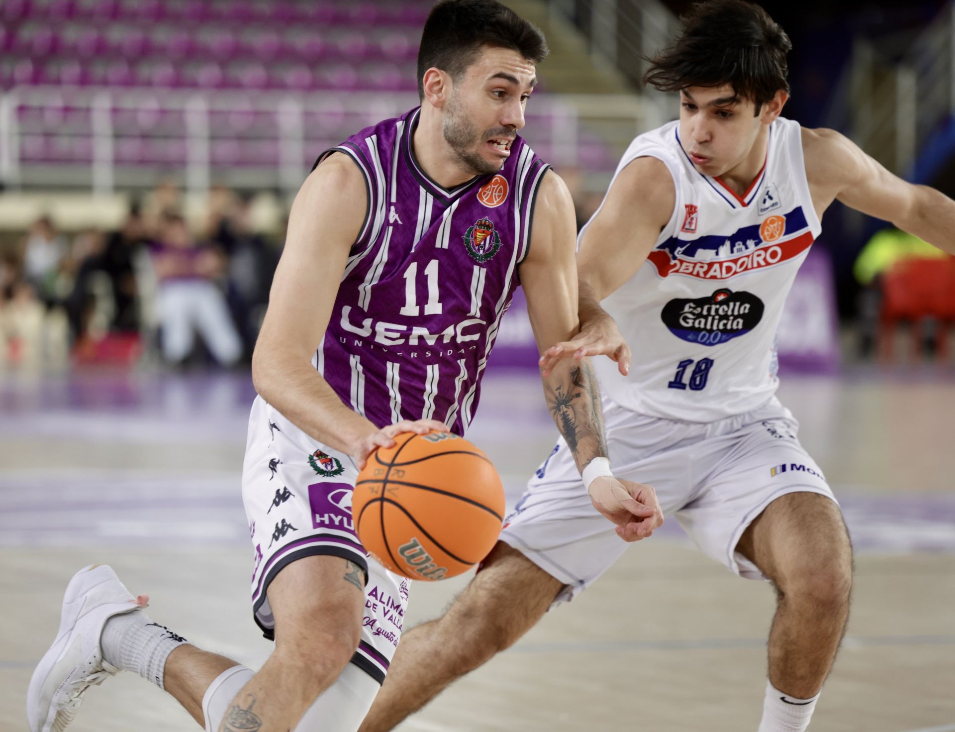 Las imágenes del partido del Real Valladolid en la Copa de España