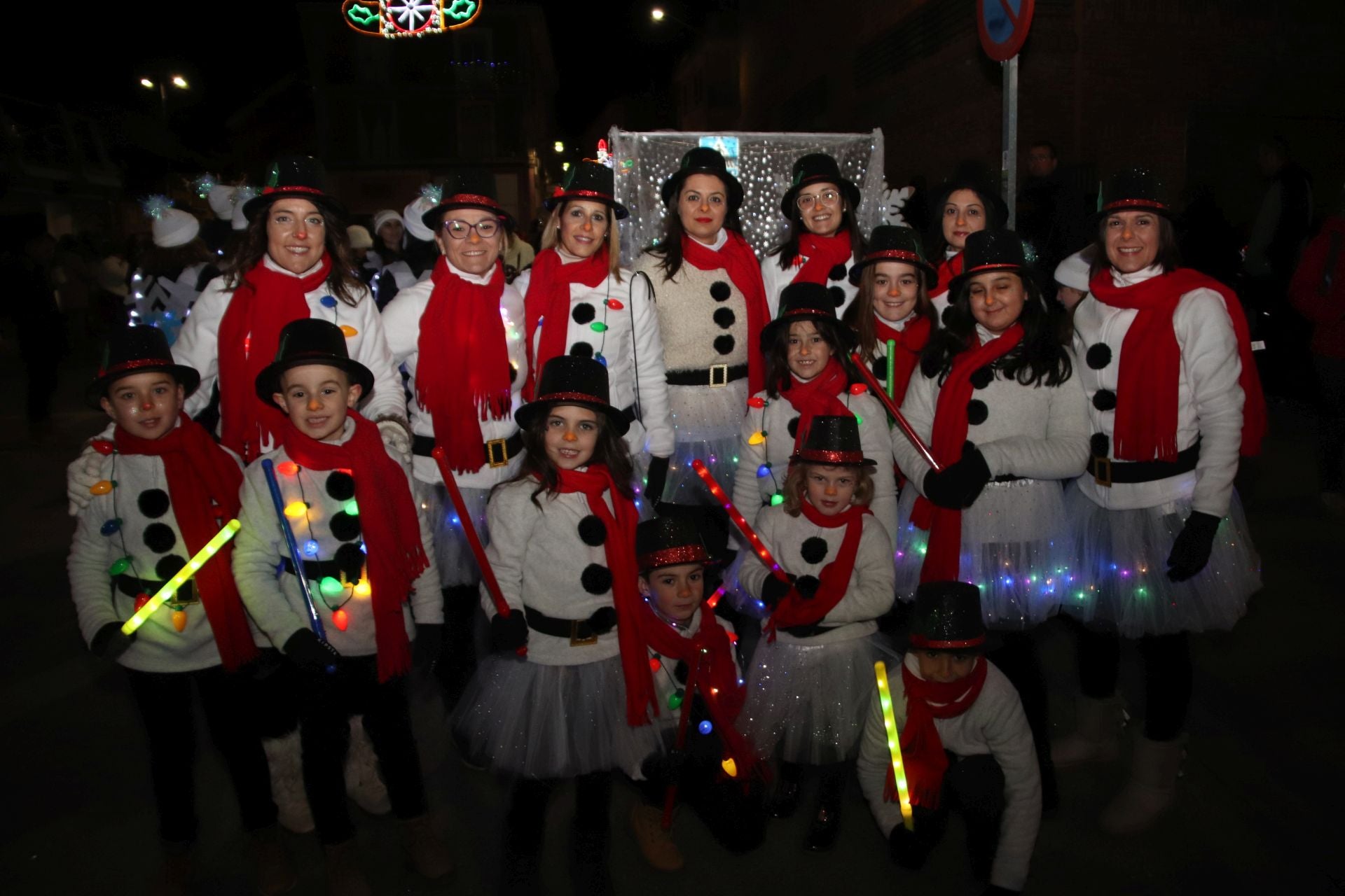 Fotos de la llegada de Papá Noel a Cuéllar