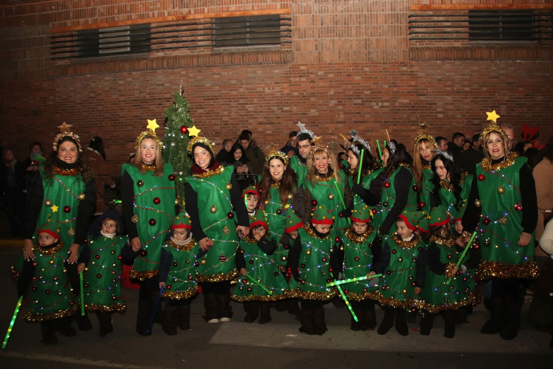 Fotos de la llegada de Papá Noel a Cuéllar