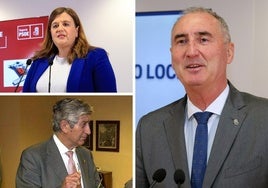 Clara Martín, José Antonio López Arranz y José Mazarías.