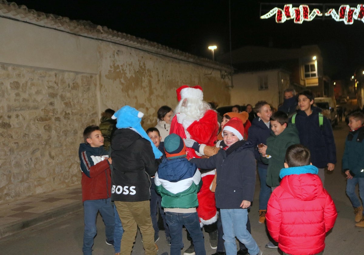 Papá Noel visita Baltanás