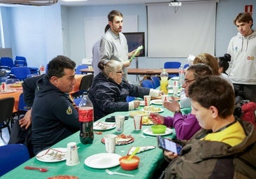 Un menú solidario para no comer solo en Navidad: «Hace 17 años que no lo celebraba acompañado»