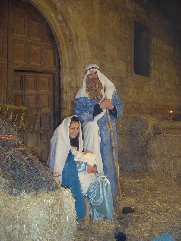 El belén viviente de la iglesia de Santiago de Tordehumos de hace 25 años, en imágenes