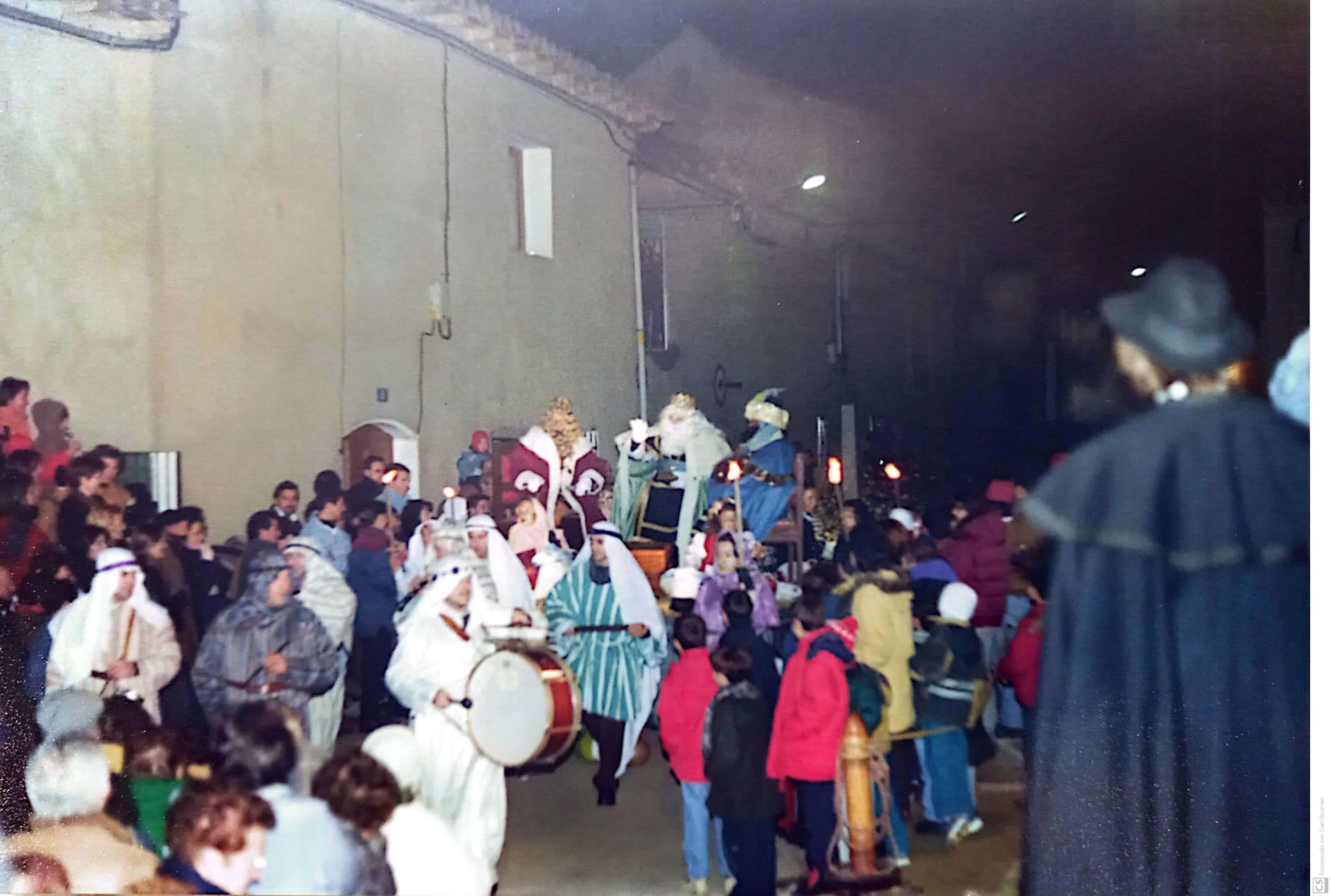 El belén viviente de la iglesia de Santiago de Tordehumos de hace 25 años, en imágenes