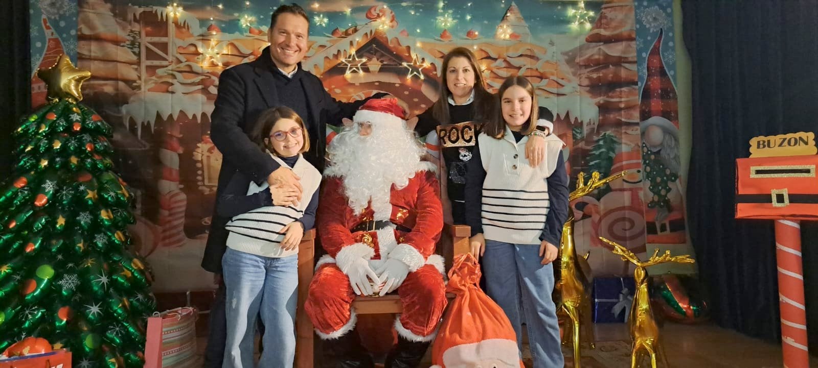 Papá Noel visitó Hornillos de Cerrato