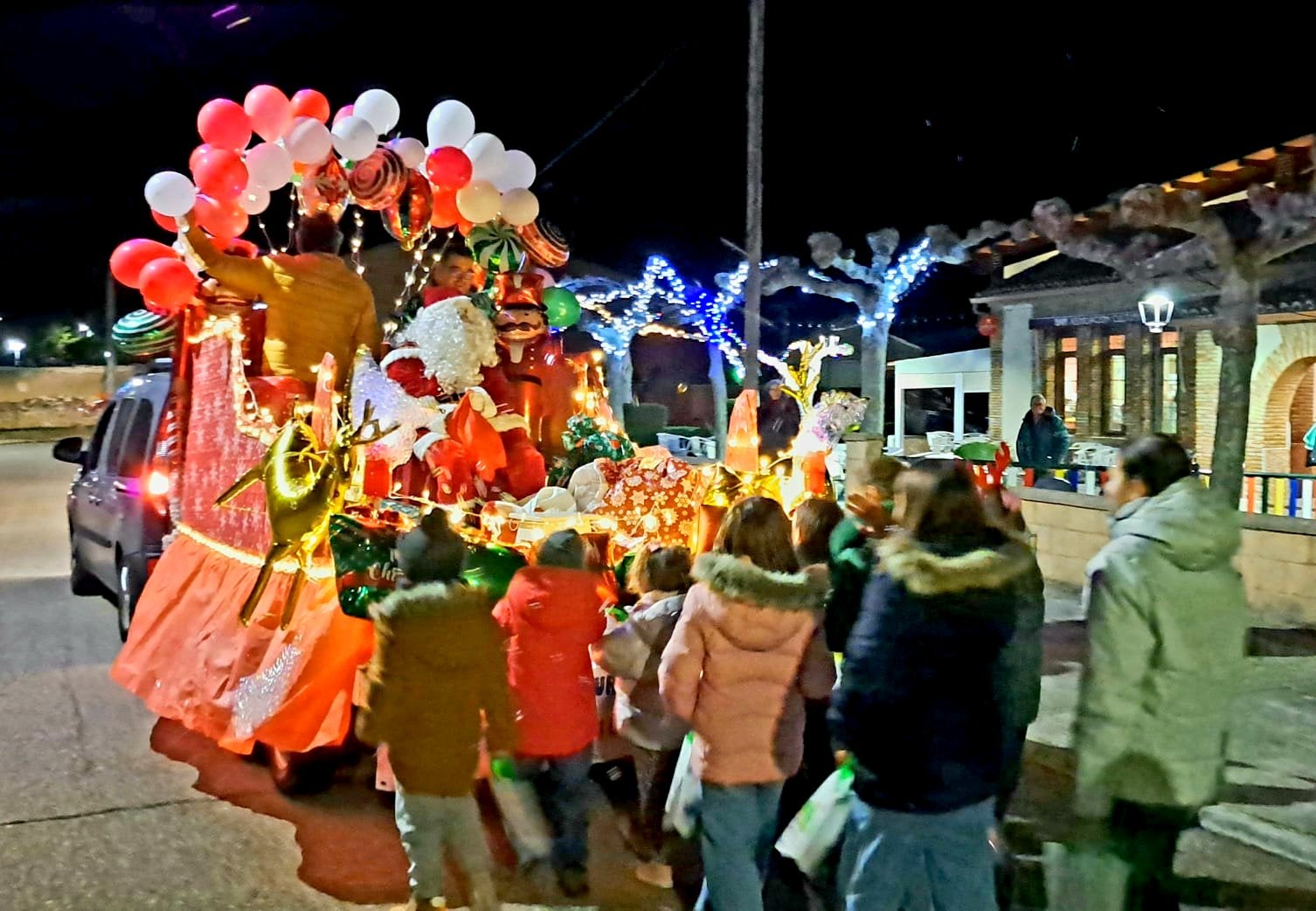 Papá Noel visitó Hornillos de Cerrato